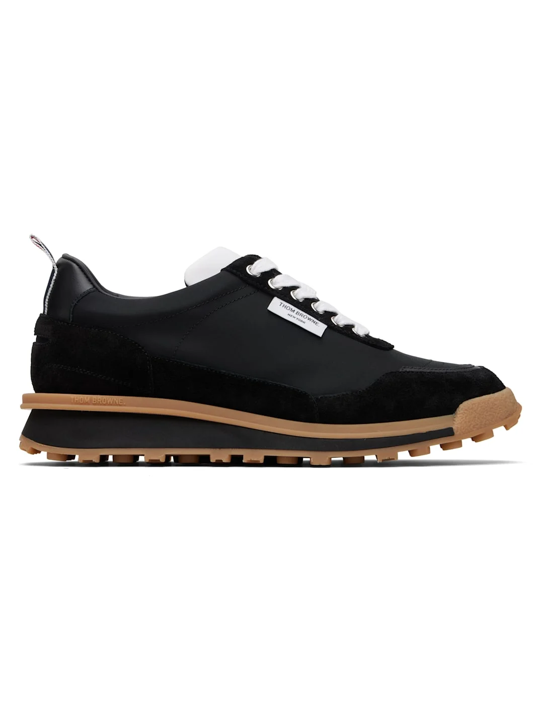 Black Tech Nylon Alumni Sneakers - 1