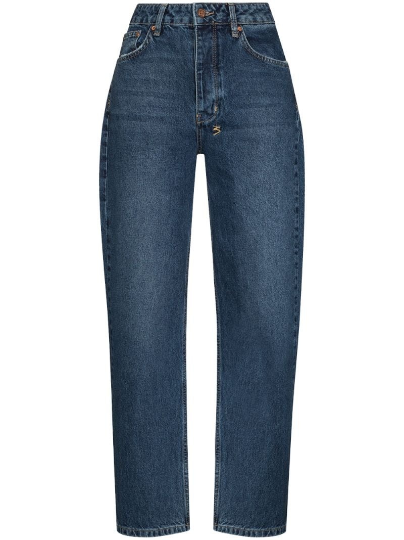 Pointed tapered leg jeans - 2