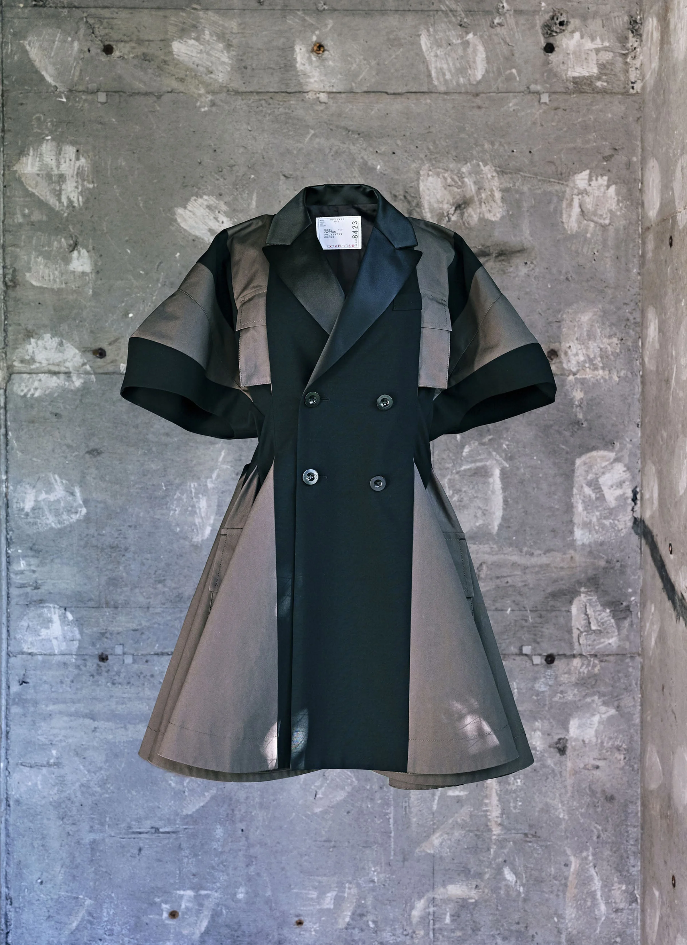 Wool Suiting Dress - 1