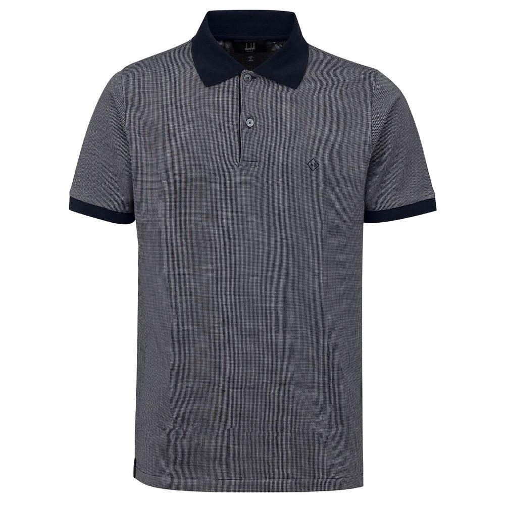Dunhill - Blue Cotton Polo Shirt - 1