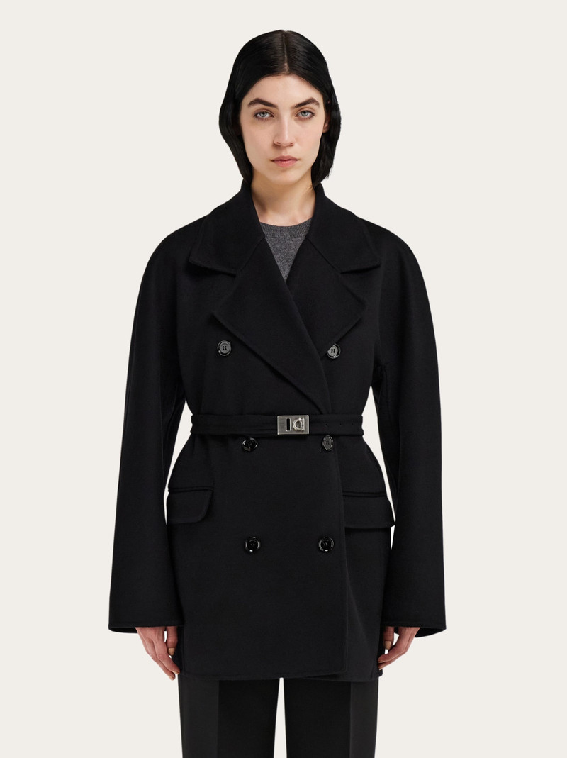 FERRAGAMO Double cashmere jacket outlook