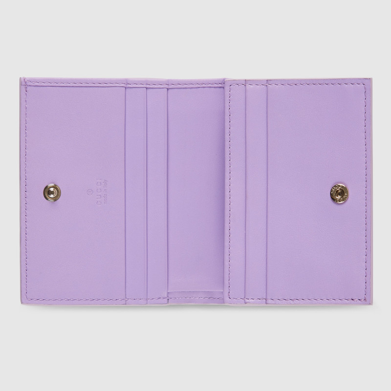GUCCI GG Emblem small wallet outlook
