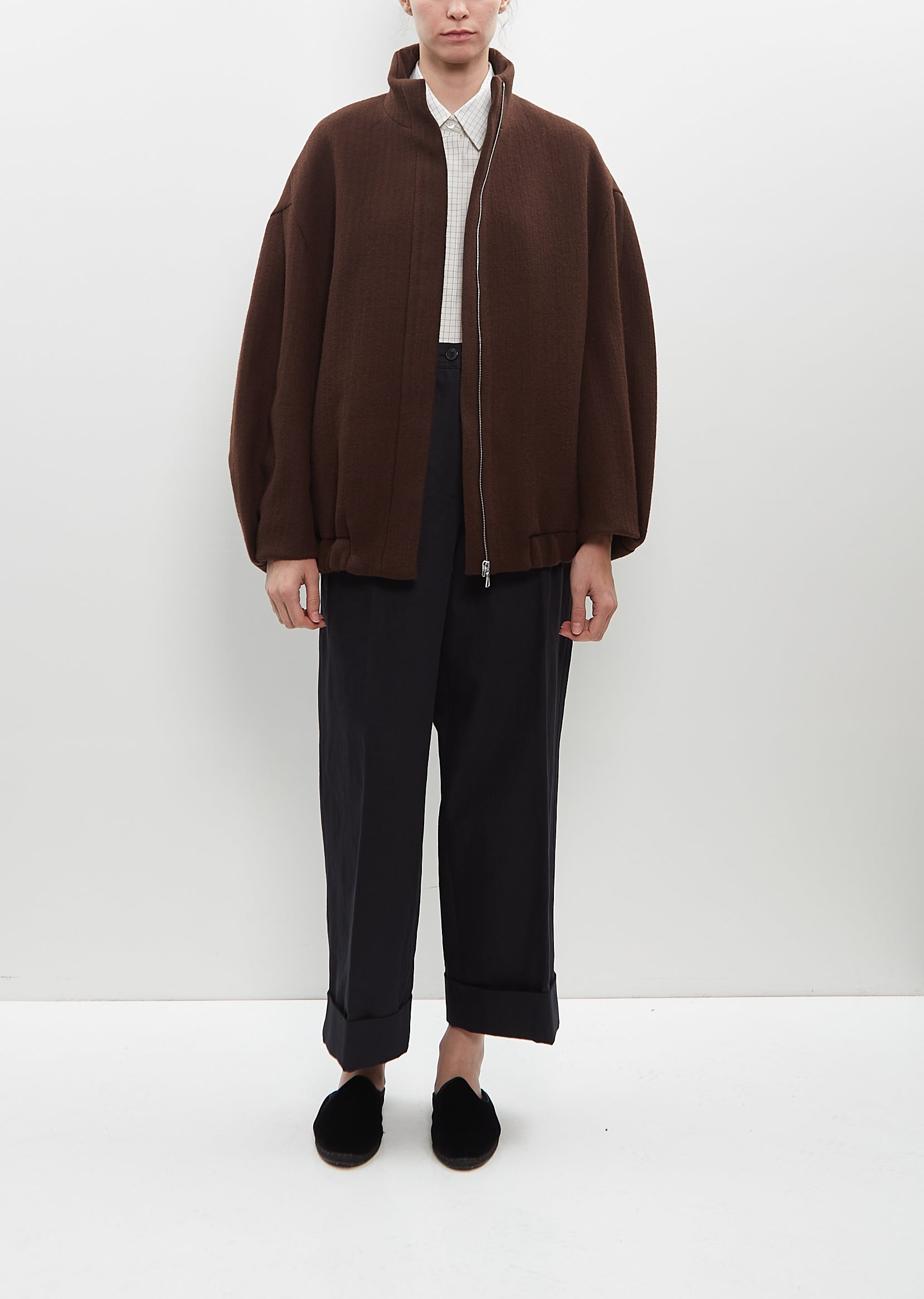 Dries Van Noten Voles Jacket — Brown | lagarconne | REVERSIBLE