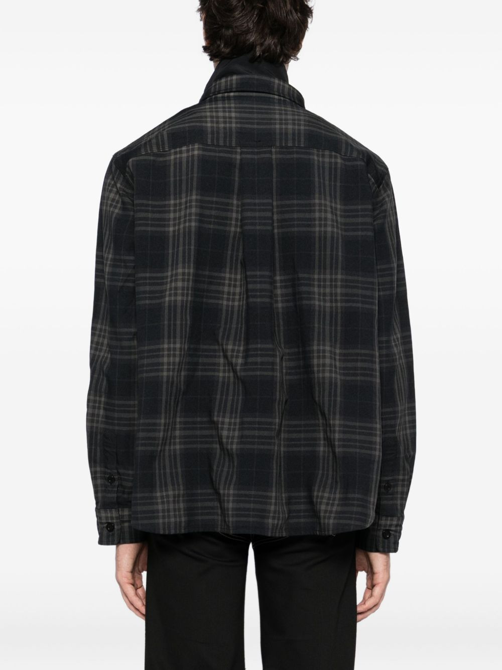 plaided jacket - 4