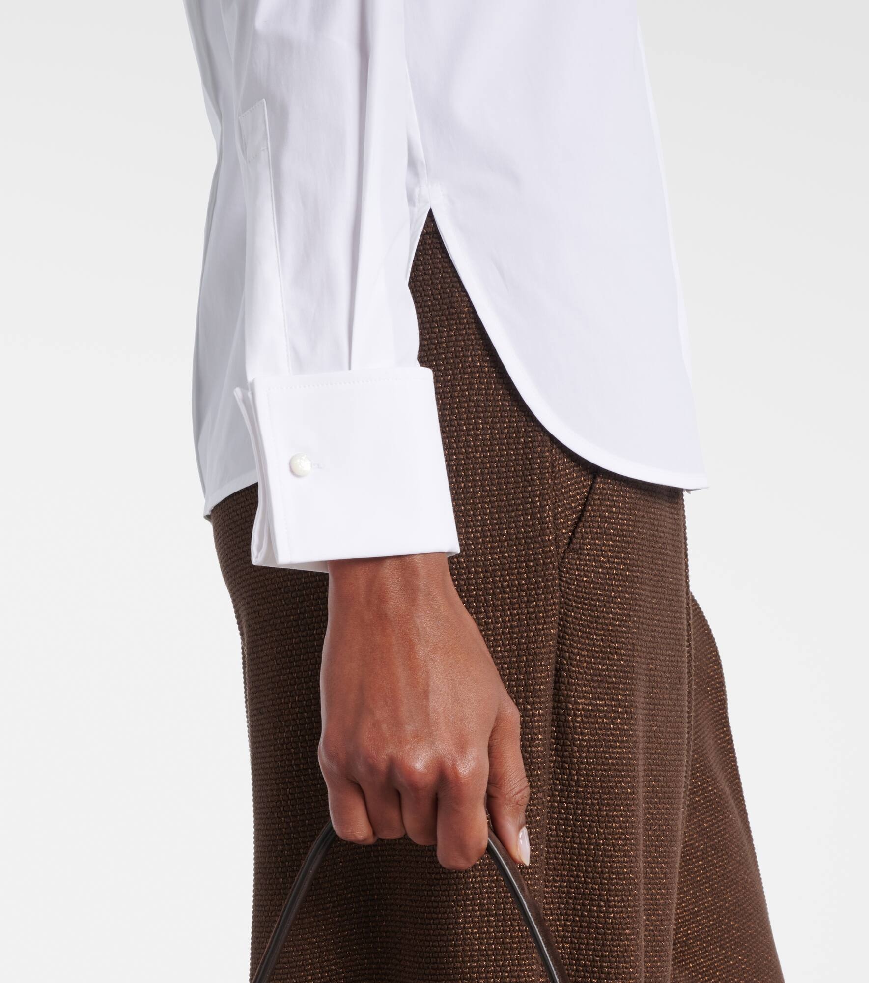 Knut cotton-blend poplin shirt - 5