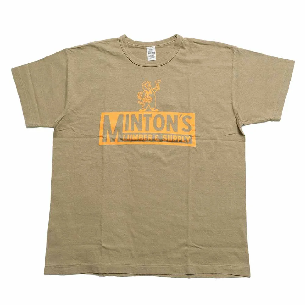 WAREHOUSE - 2ND HAND SERIES - Lot.4064 - S/S T-SHIRTS - MINTON'S - 4064MIN-26 - 1