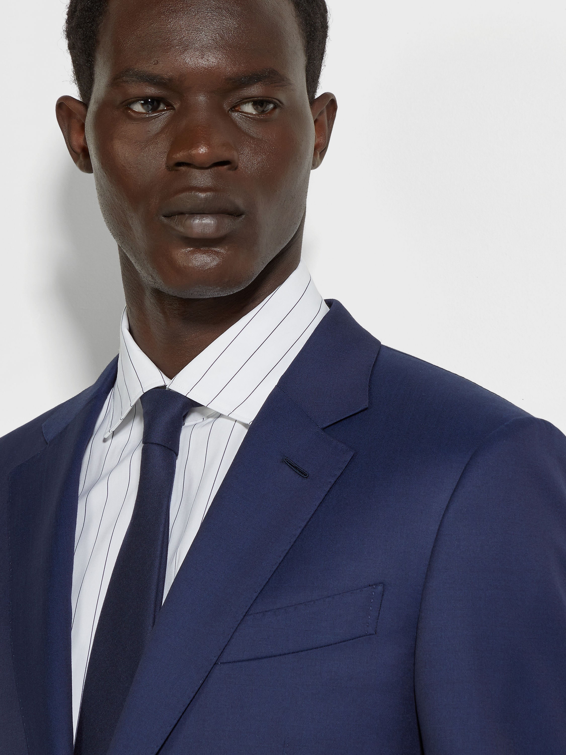 ELECTRIC BLUE CENTOVENTIMILA WOOL SUIT - 3