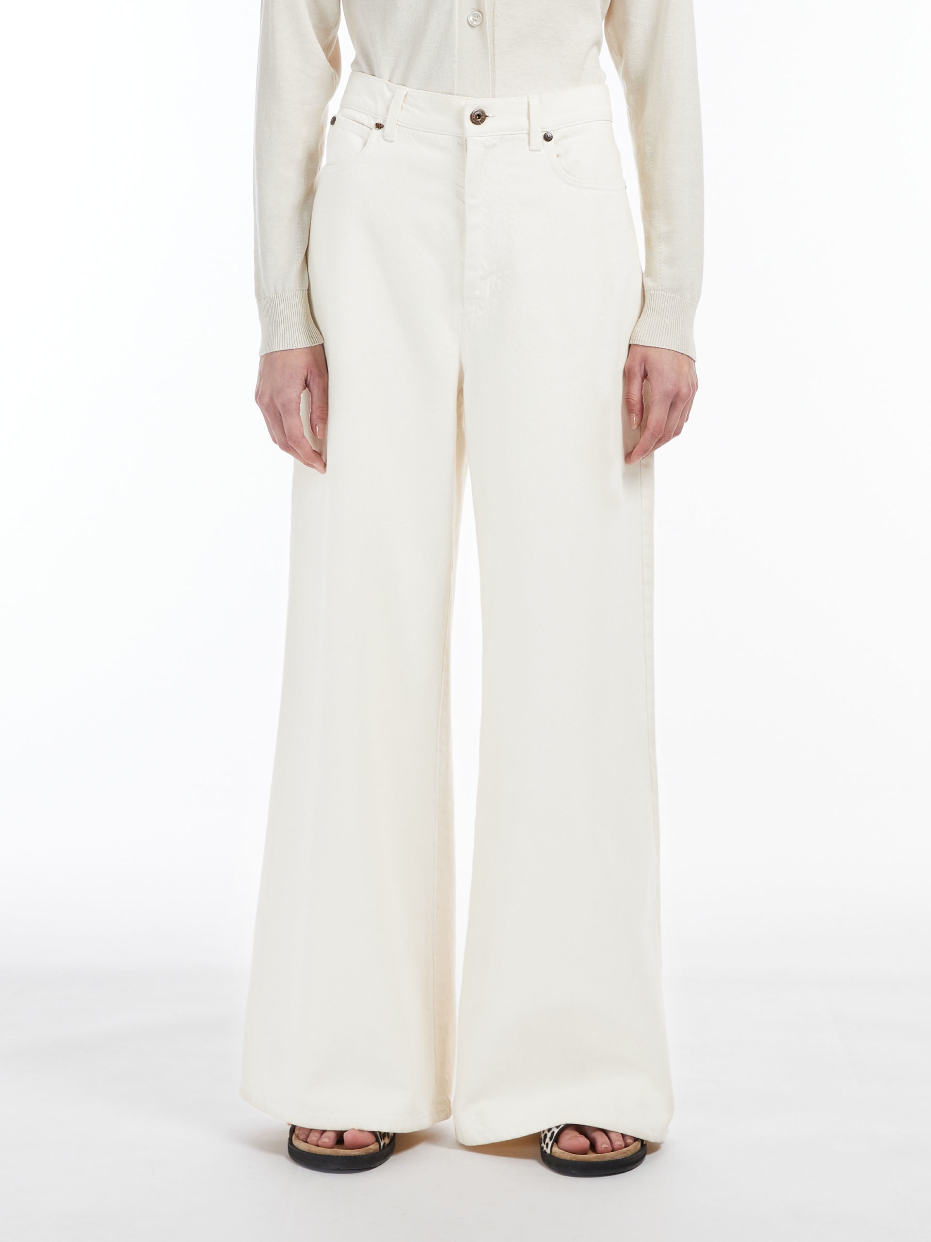 GIRANTE Cotton bull denim trousers - 3