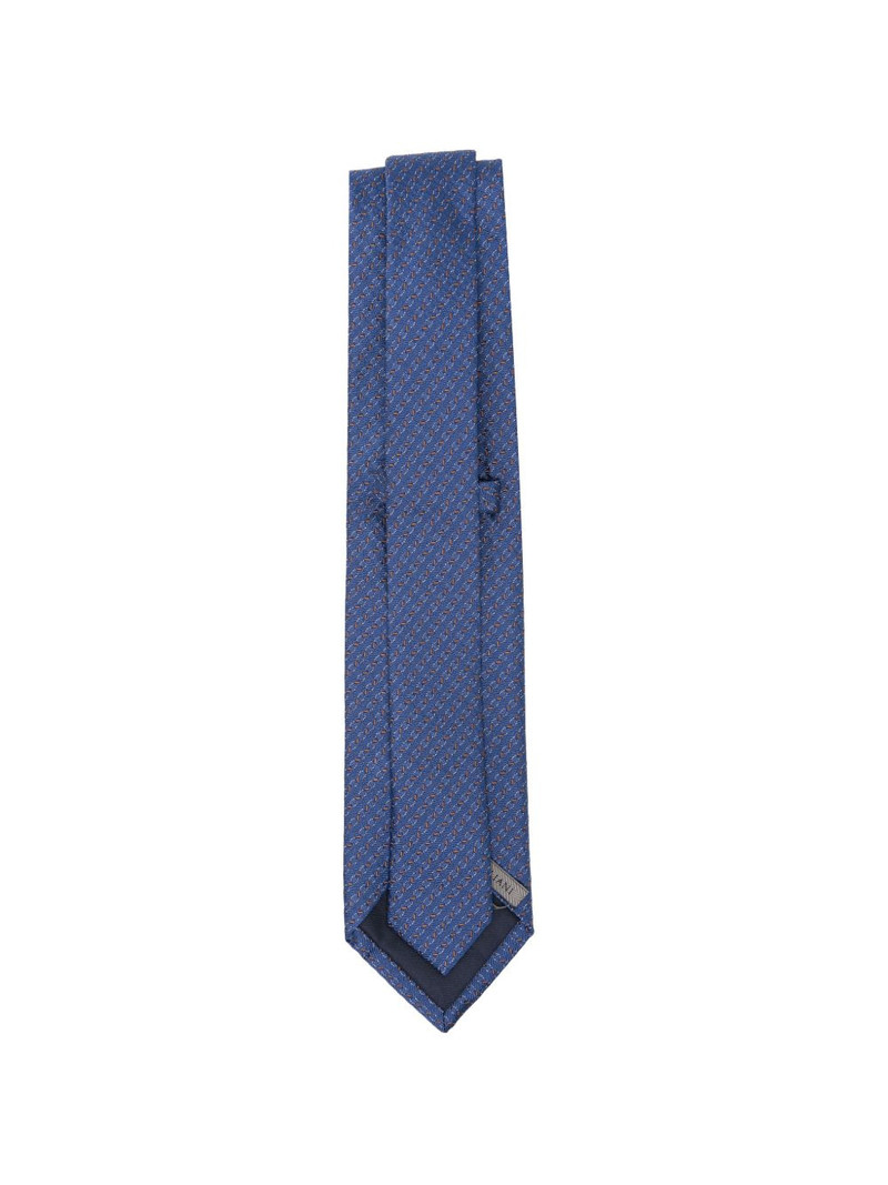 CORNELIANI patterned tie outlook