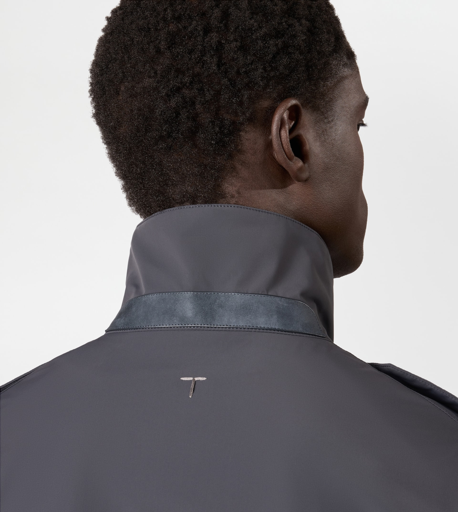 FIELD JACKET IN TECHNICAL FABRIC - GREY - 6