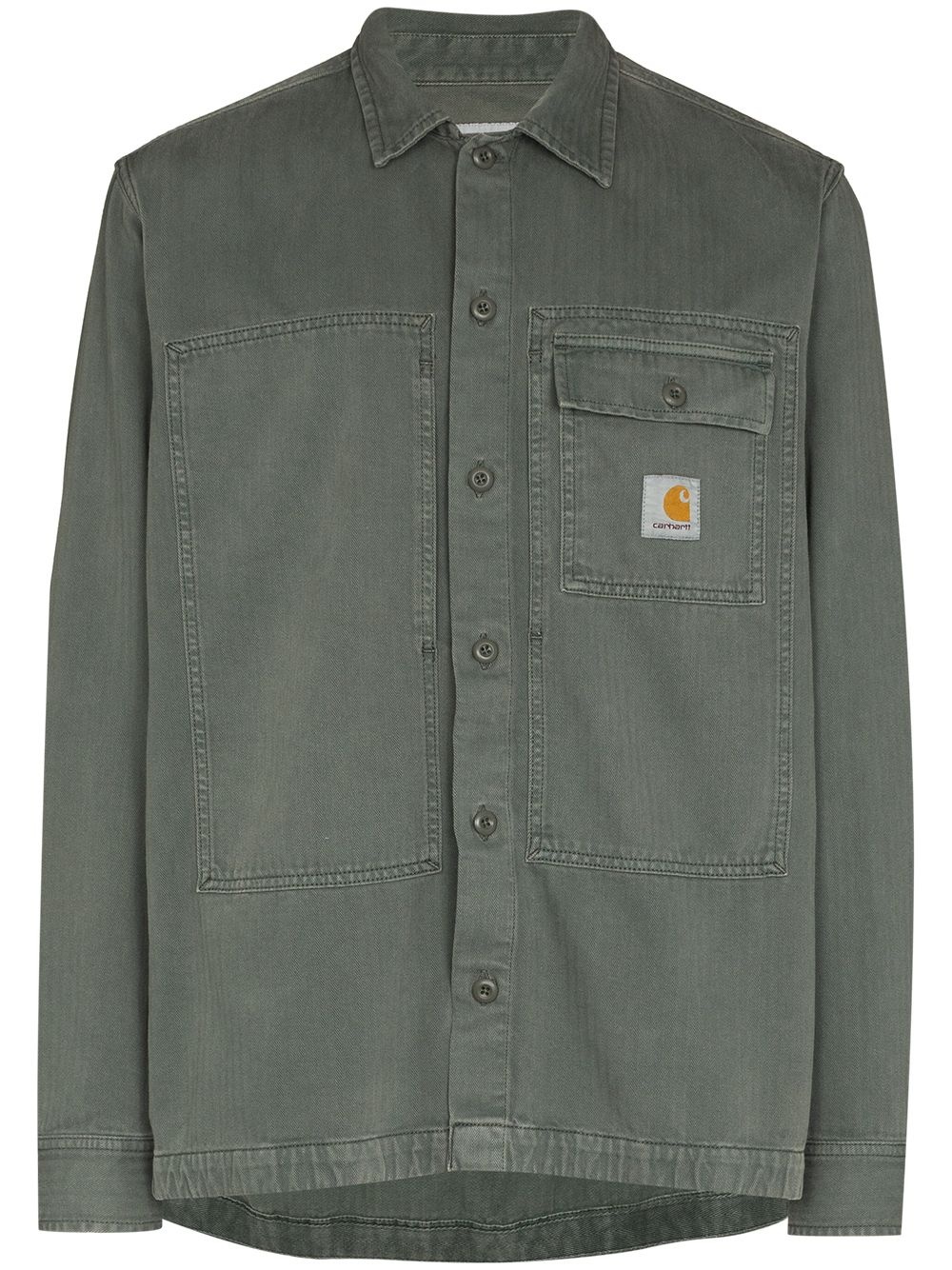 Charter logo patch overshirt - 1