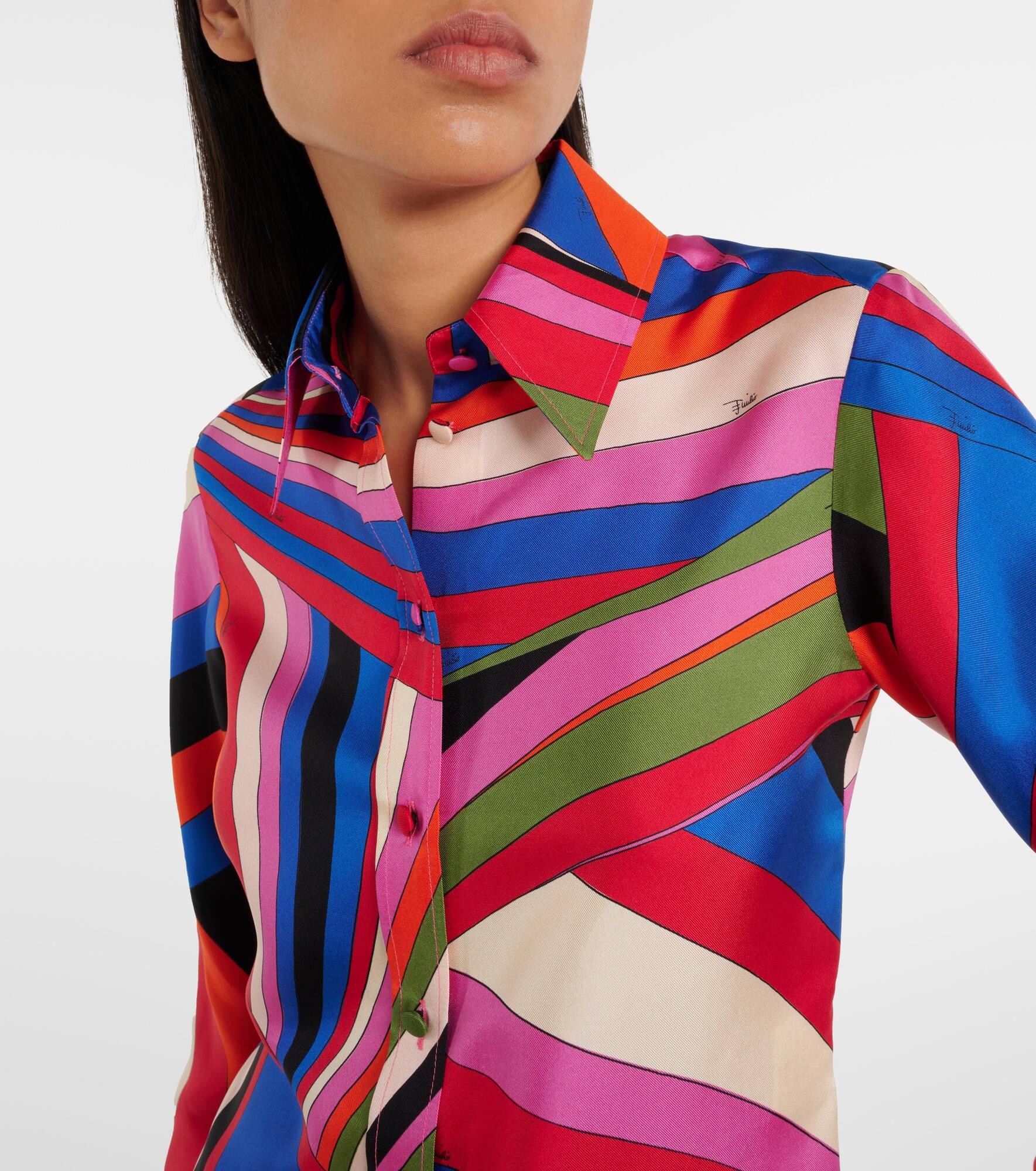 Iride silk shirt - 4