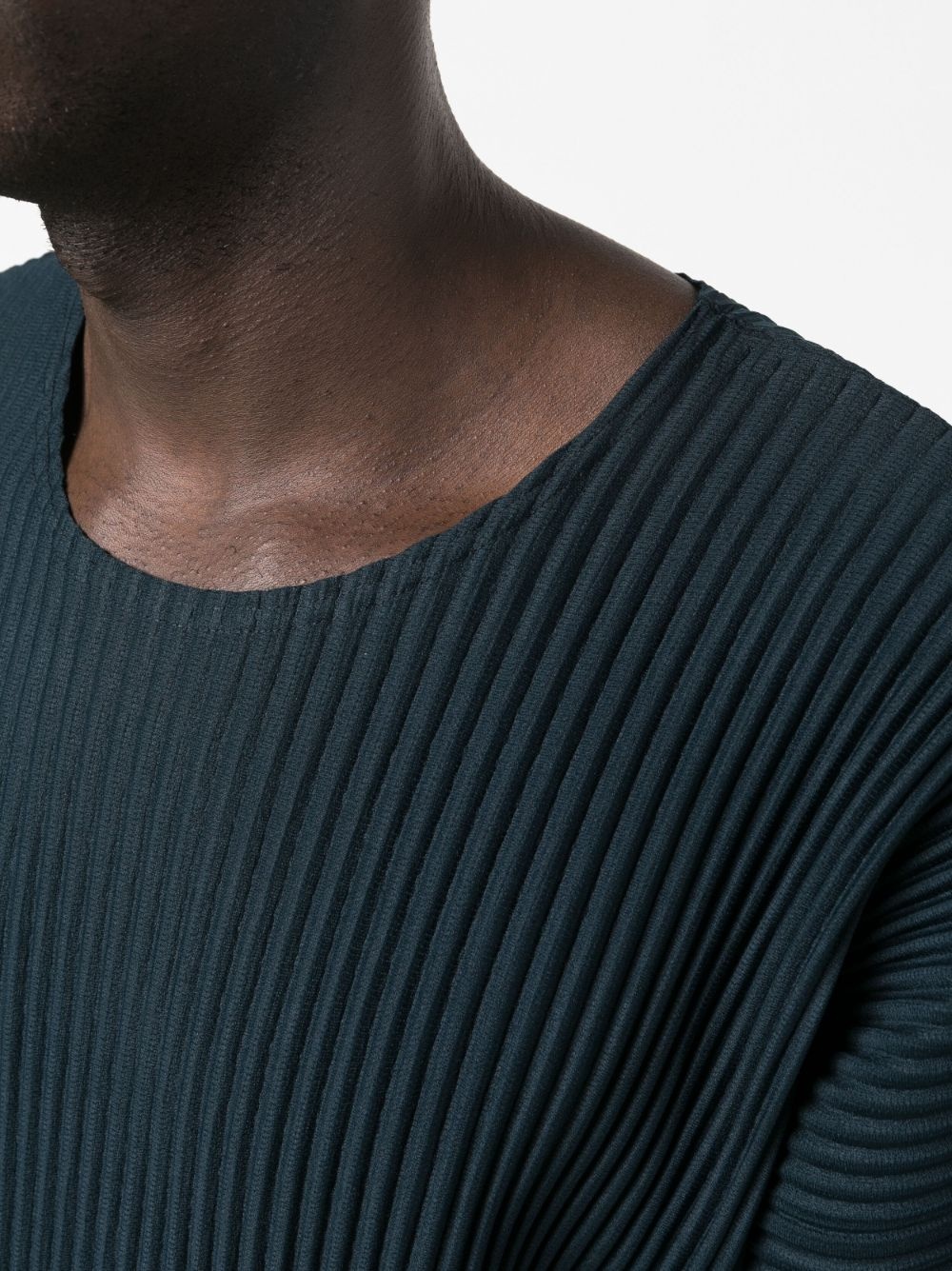 knitted short-sleeved T-shirt - 5