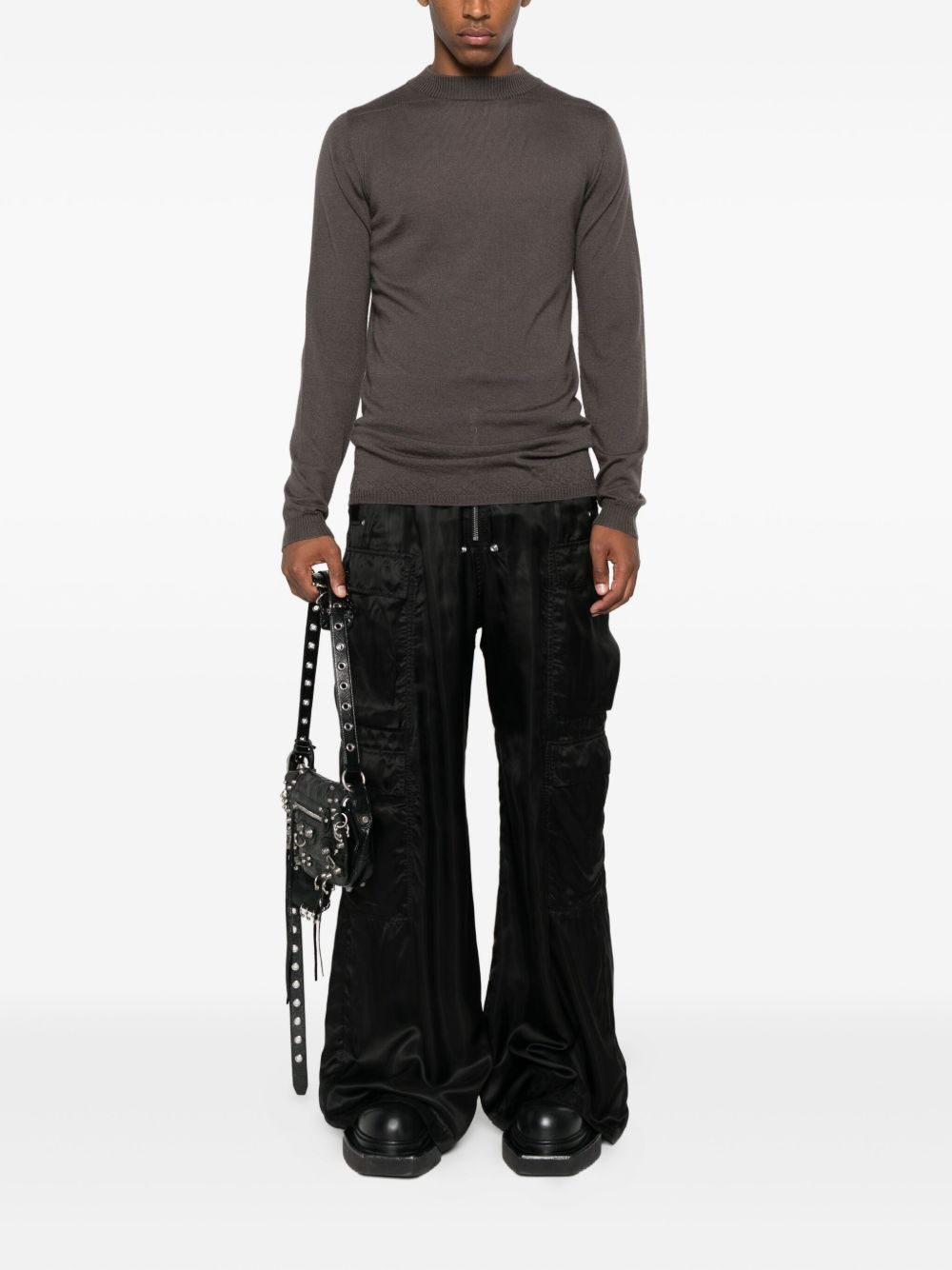 crew-neck cashmere sweater - 2