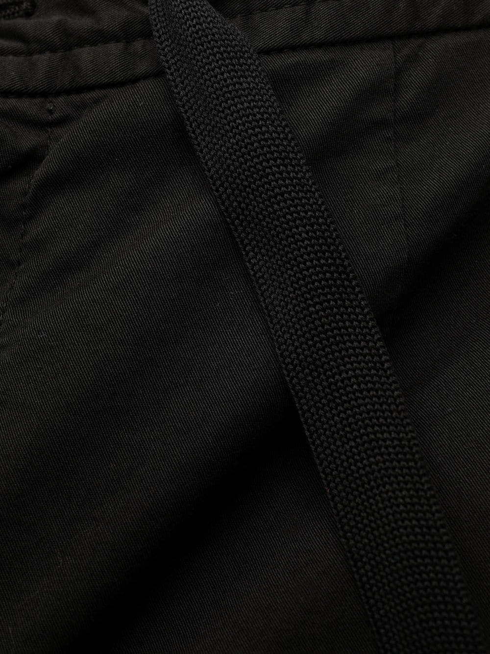 logo patch cotton cargo pants - 7