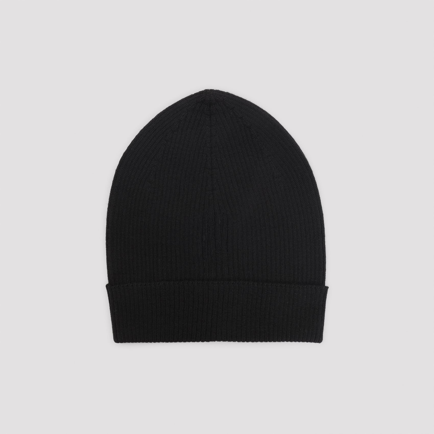 Rick Owens Ribbed Beanie Men - 2