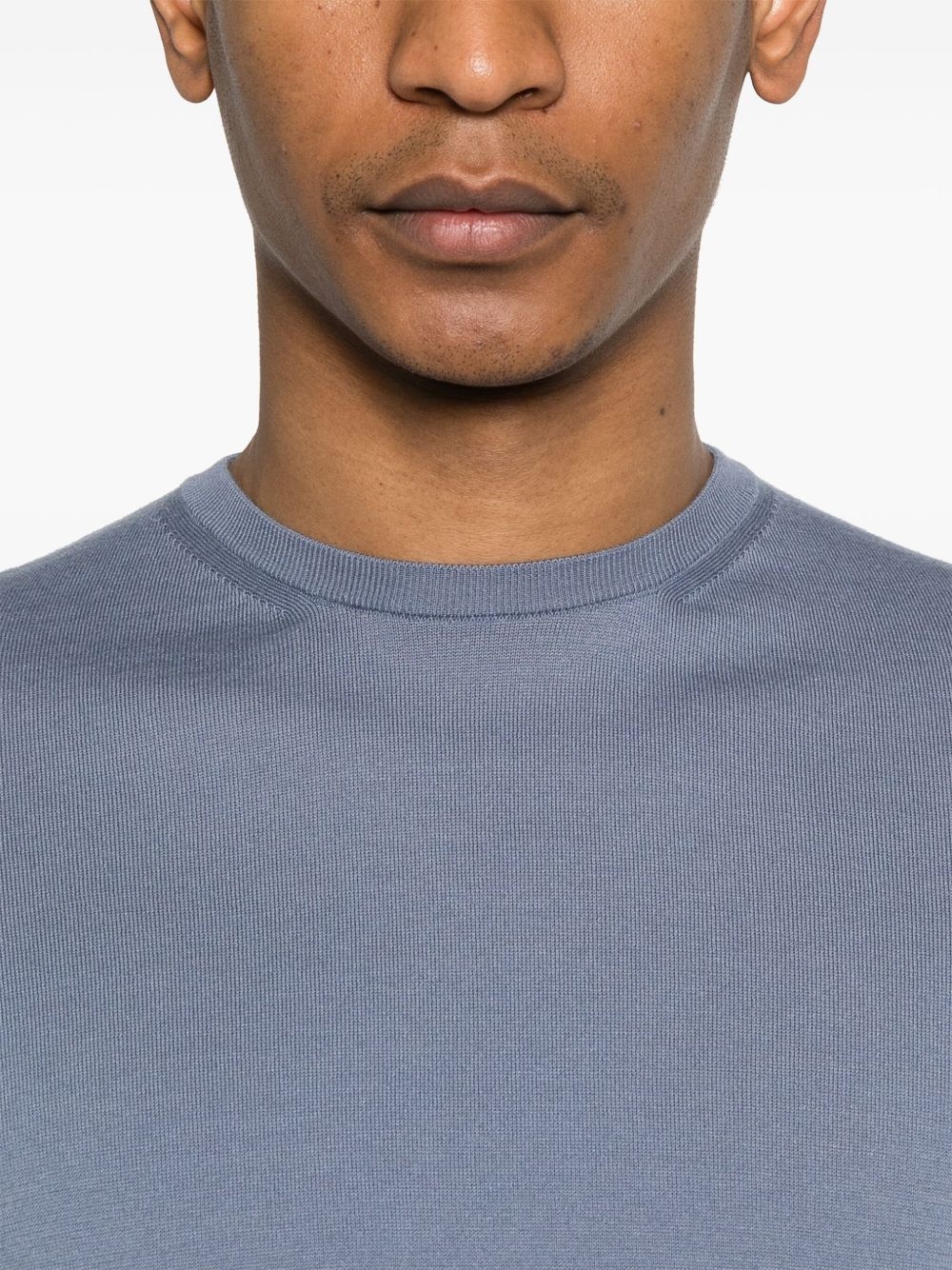 fine-knit T-shirt - 4