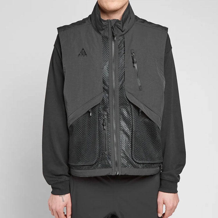 Nike ACG Full Zip Vest 'Triple Black' BQ3619-010 - 3