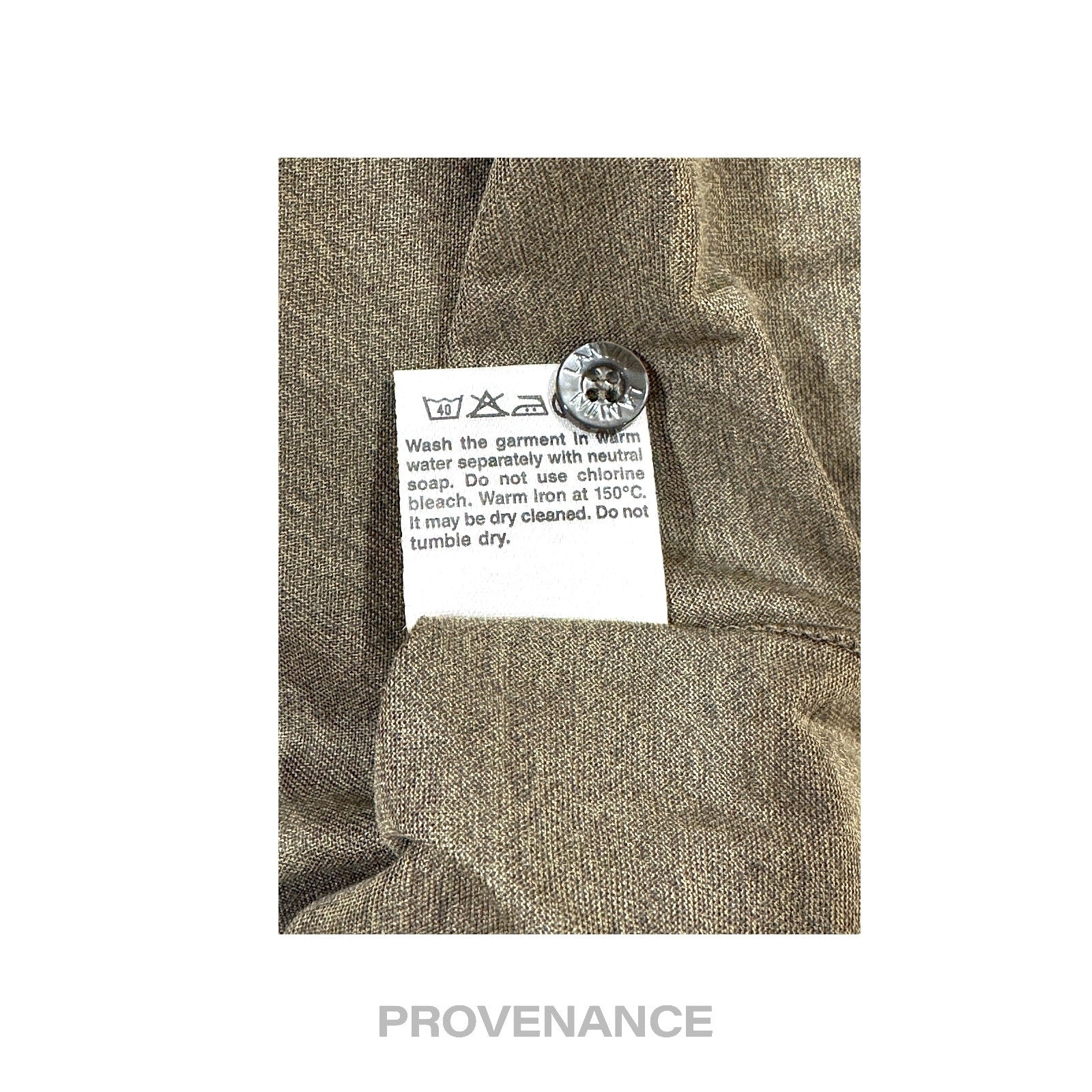 Lanvin Logo Polo Shirt - Khaki - 10