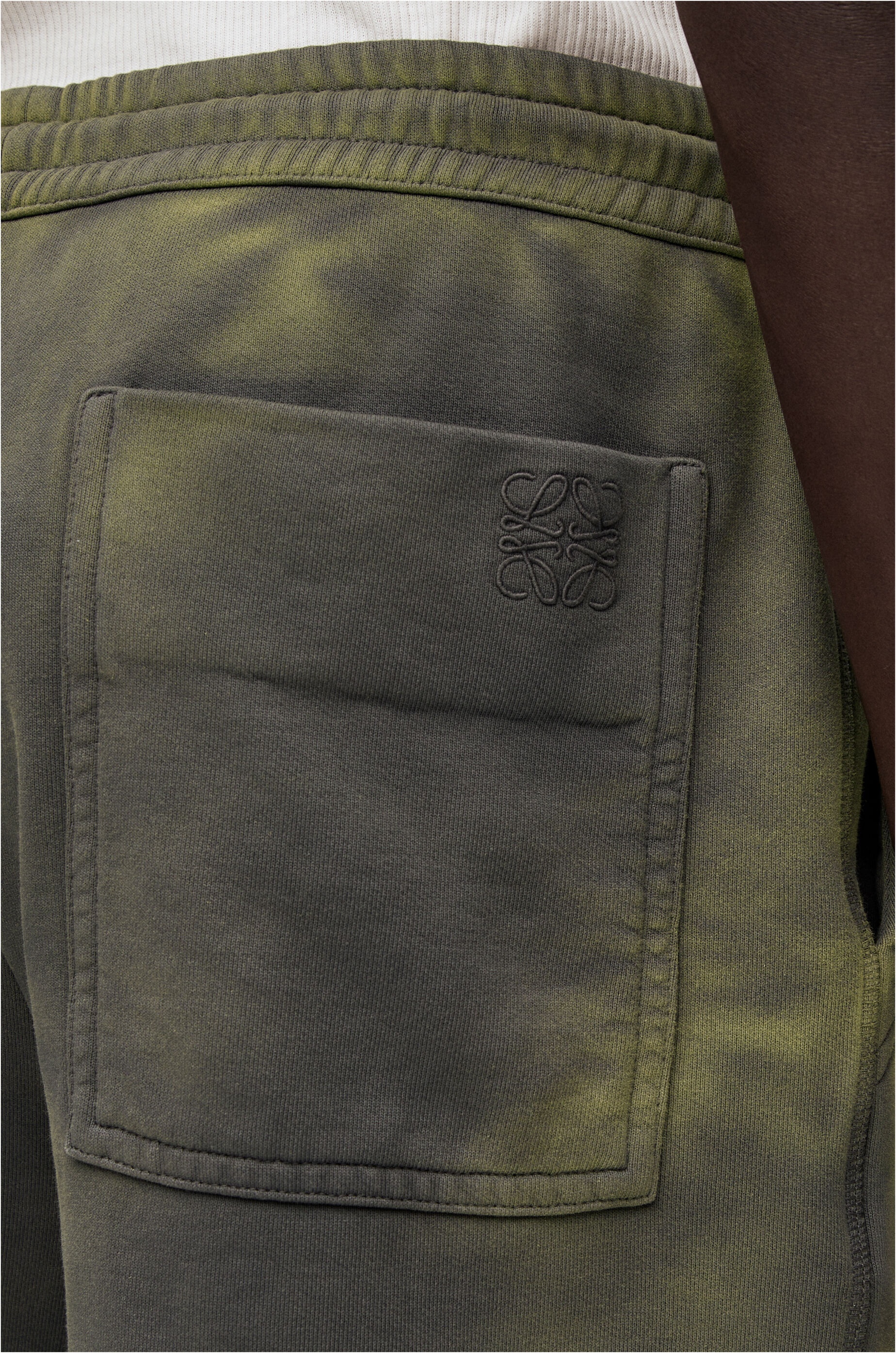 Washed shorts in cotton - 5