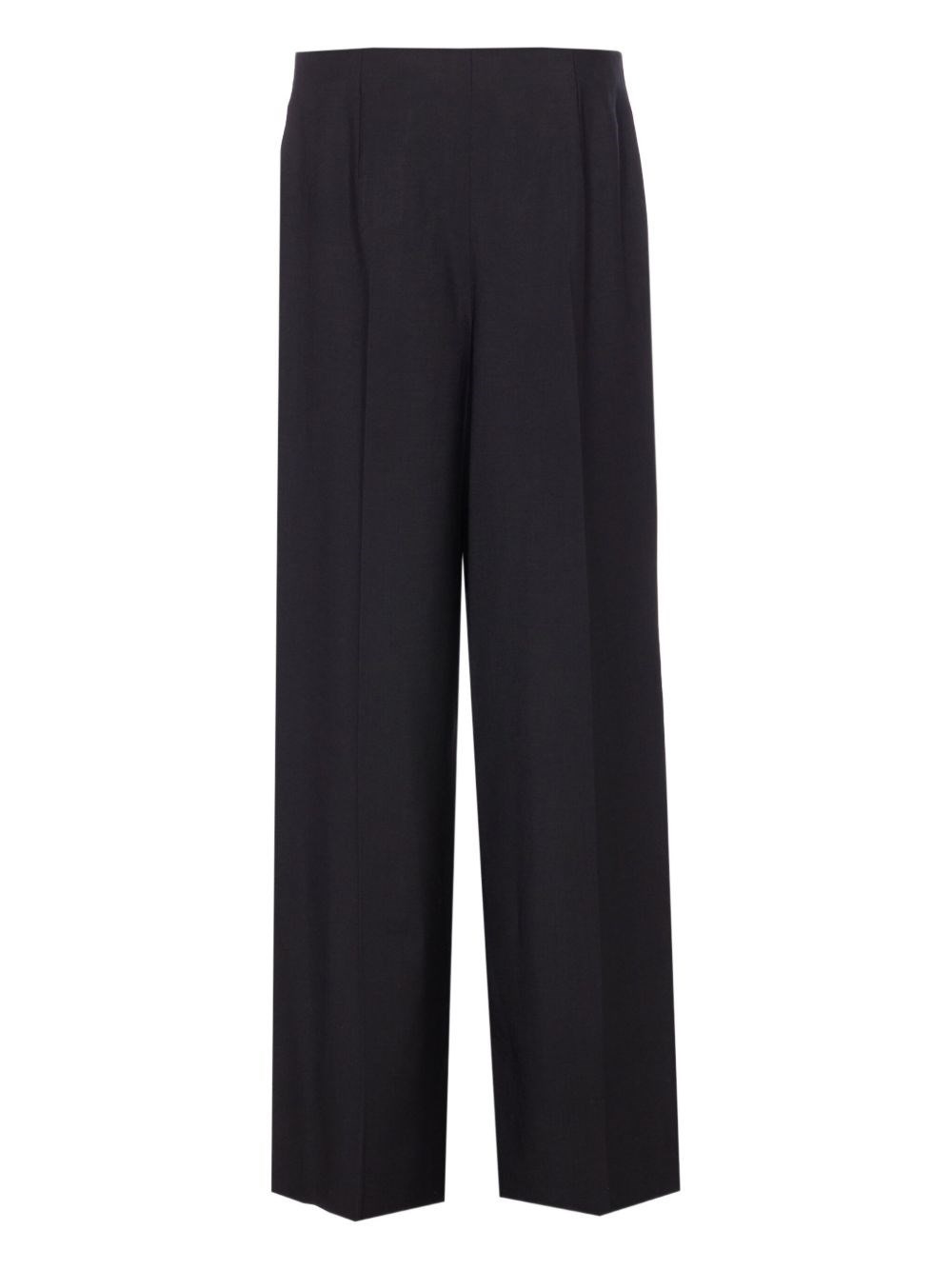 Wool wide-leg trousers - 2