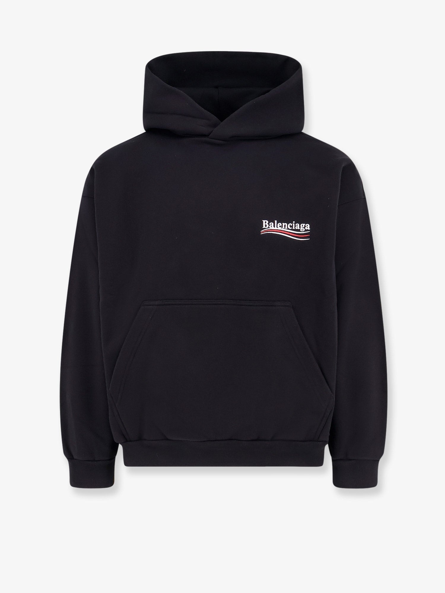 Balenciaga Cotton Sweatshirt With Political Campaign Logo - 1