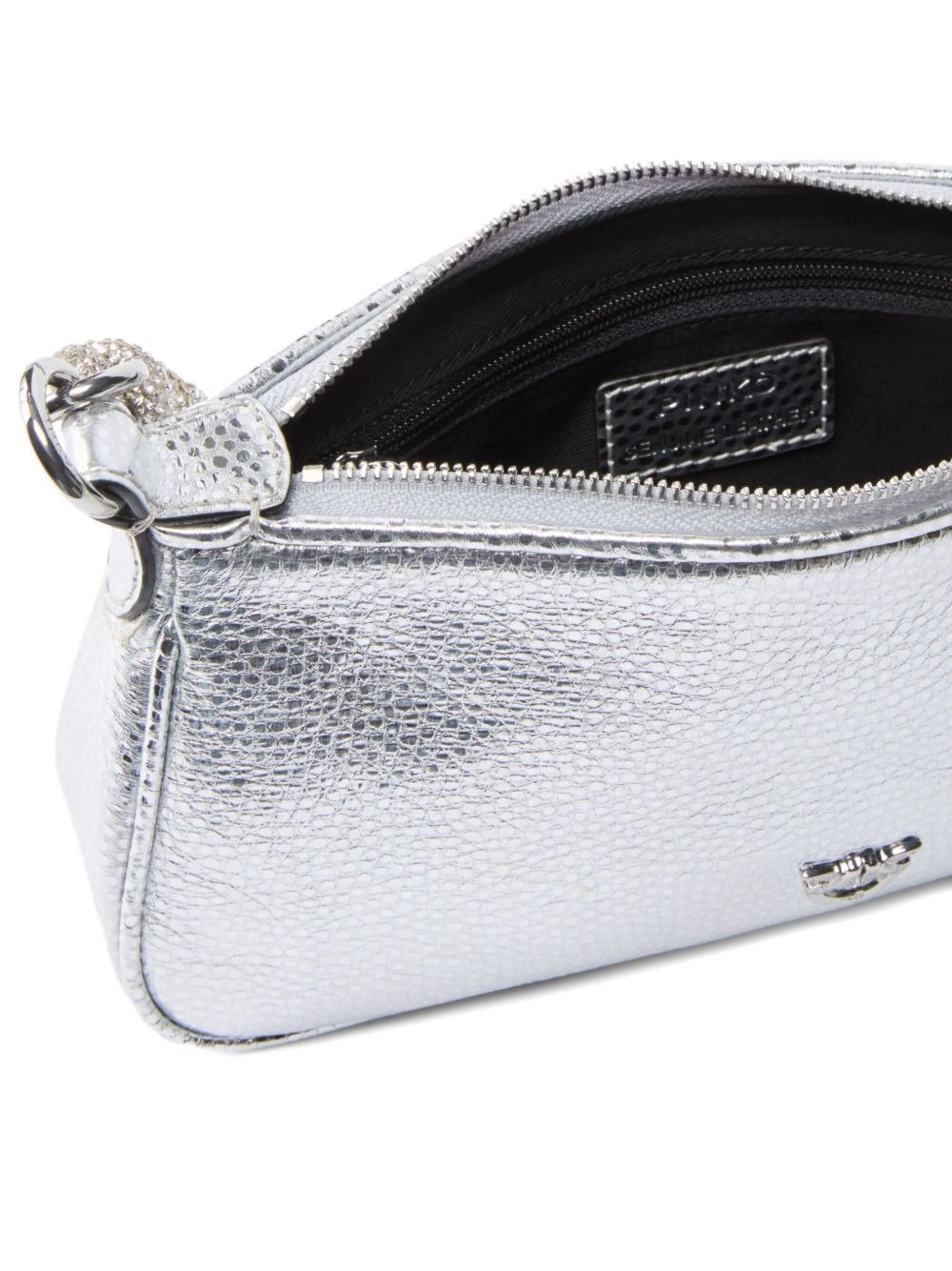 crystal-embellished shoulder bag - 3