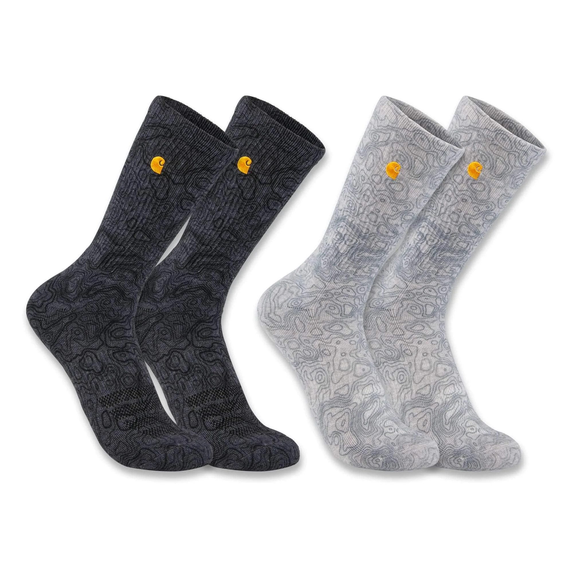 Women's Midweight Topo Crew Sock 2-Pack - 1
