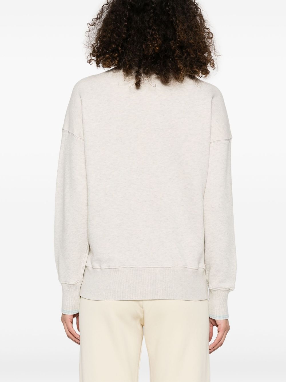 logo-stamp sweatshirt - 4