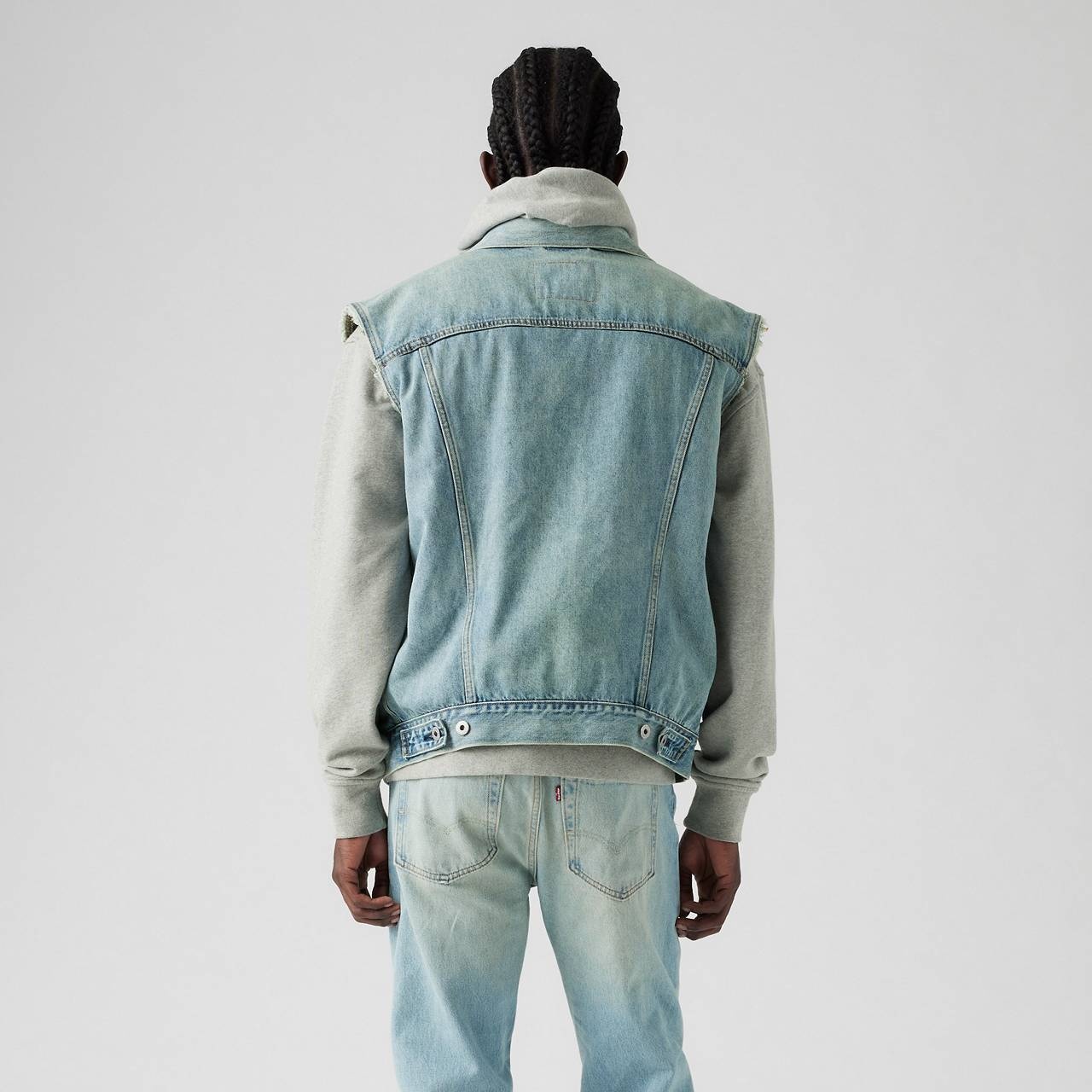 RELAXED TRUCKER VEST - 4