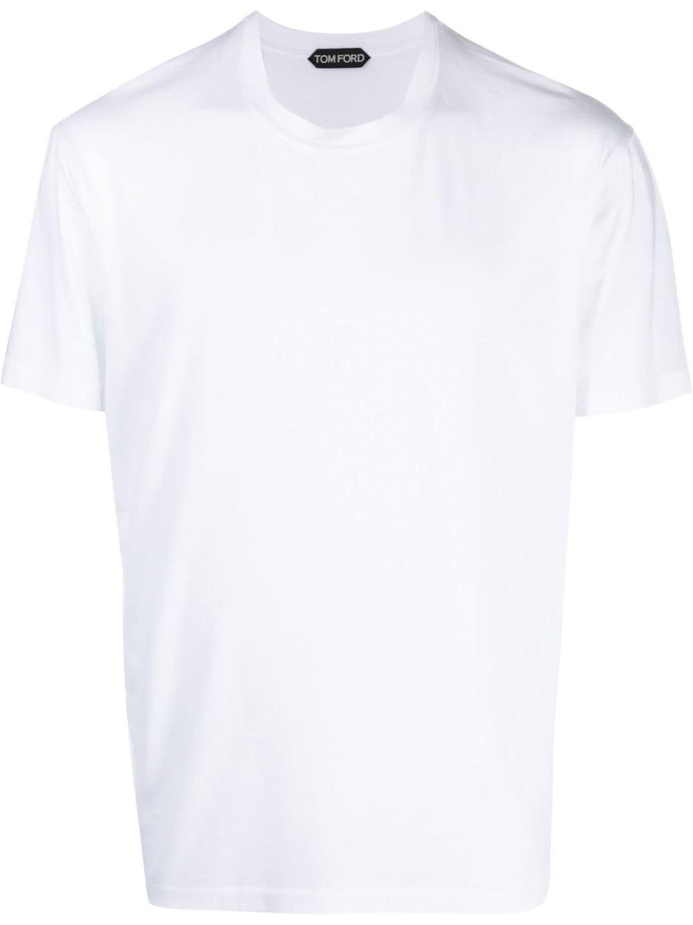 round-neck short-sleeve T-shirt - 1