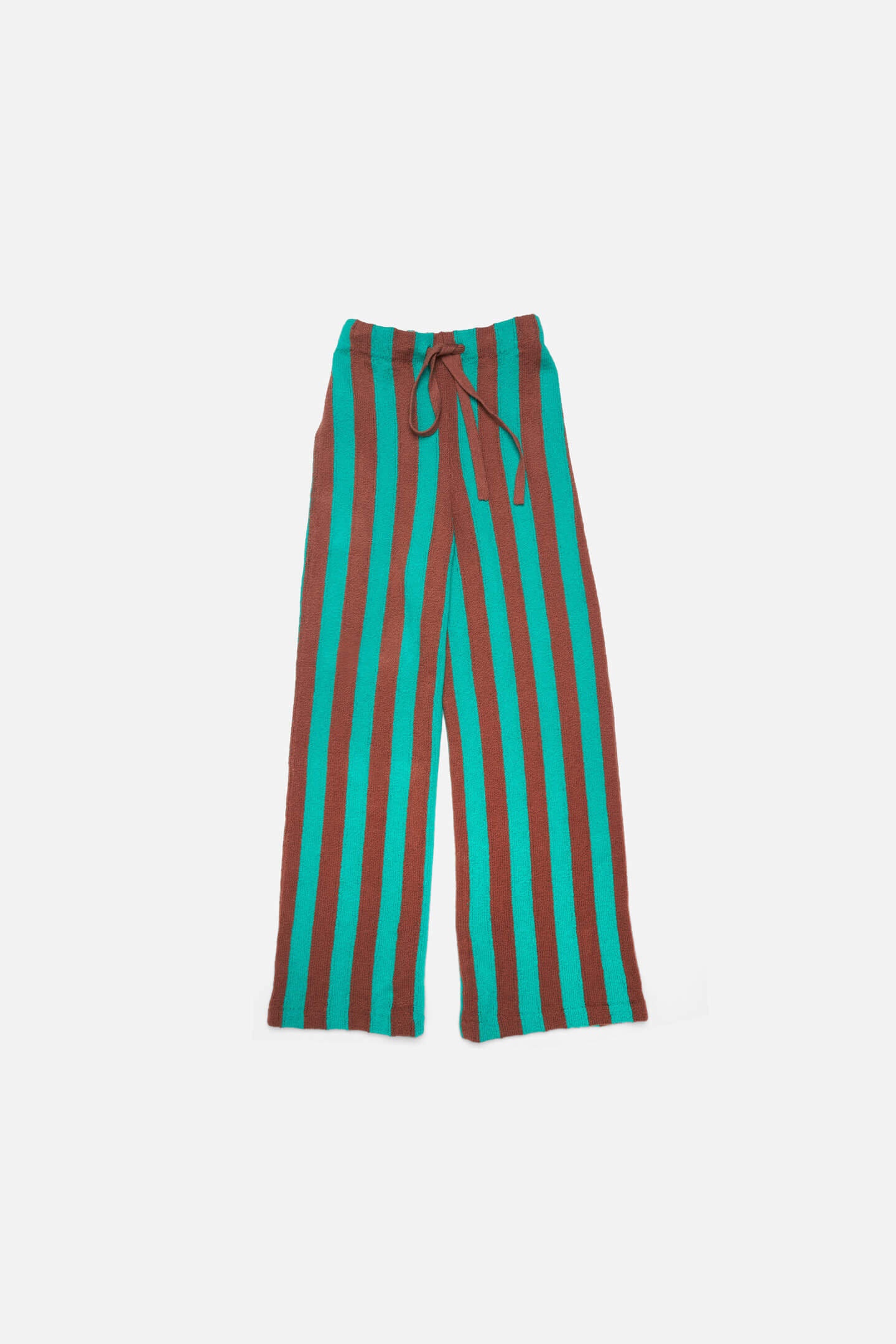 STRIPED WOMEN'S KNIT PANT - 1