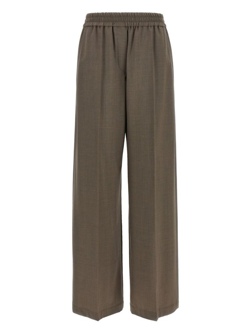 elastic-waistband 바지 1