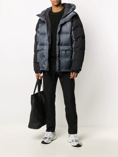 The North Face two-tone padded parka outlook