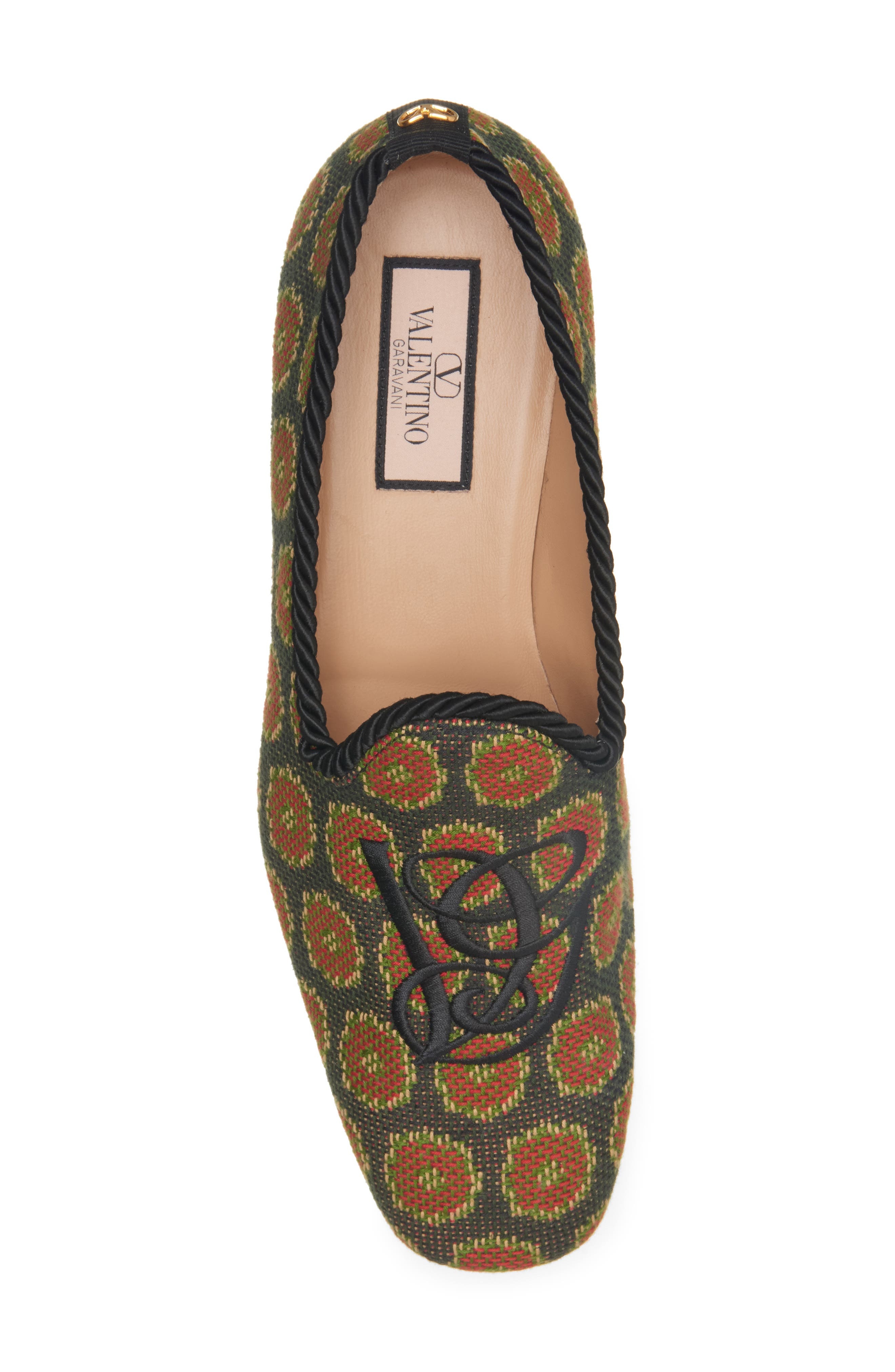 Valentino Garavani Les Alcôvettes Loafer in Black Multi at Nordstrom - 5