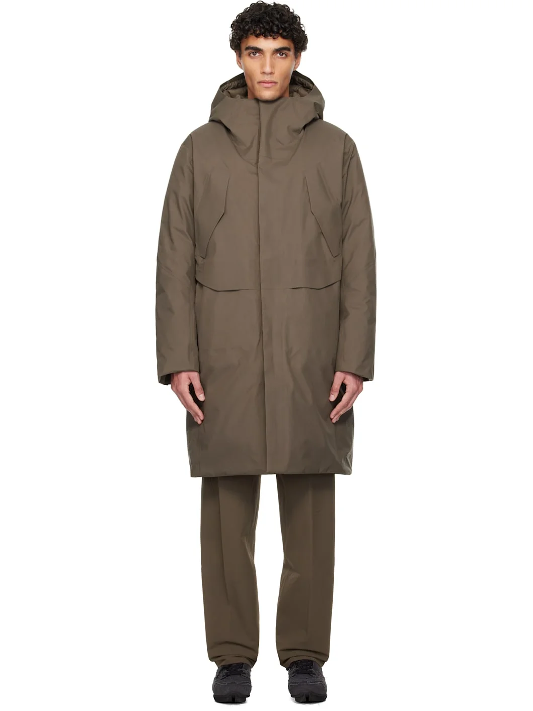Taupe Sorin Down Parka - 1
