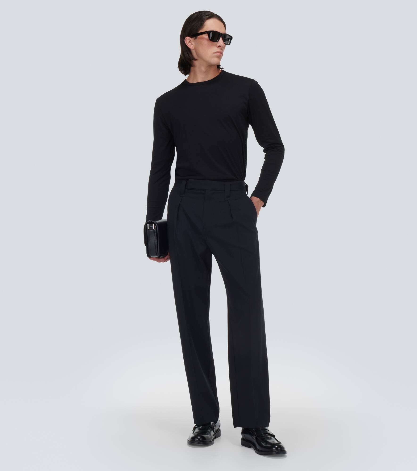 Classic long sleeve cotton T-shirt - 2