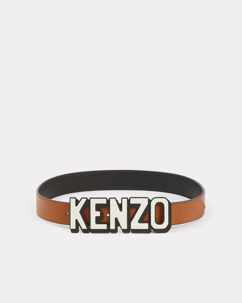 KENZO KENZO Paris wide reversible leather belt outlook