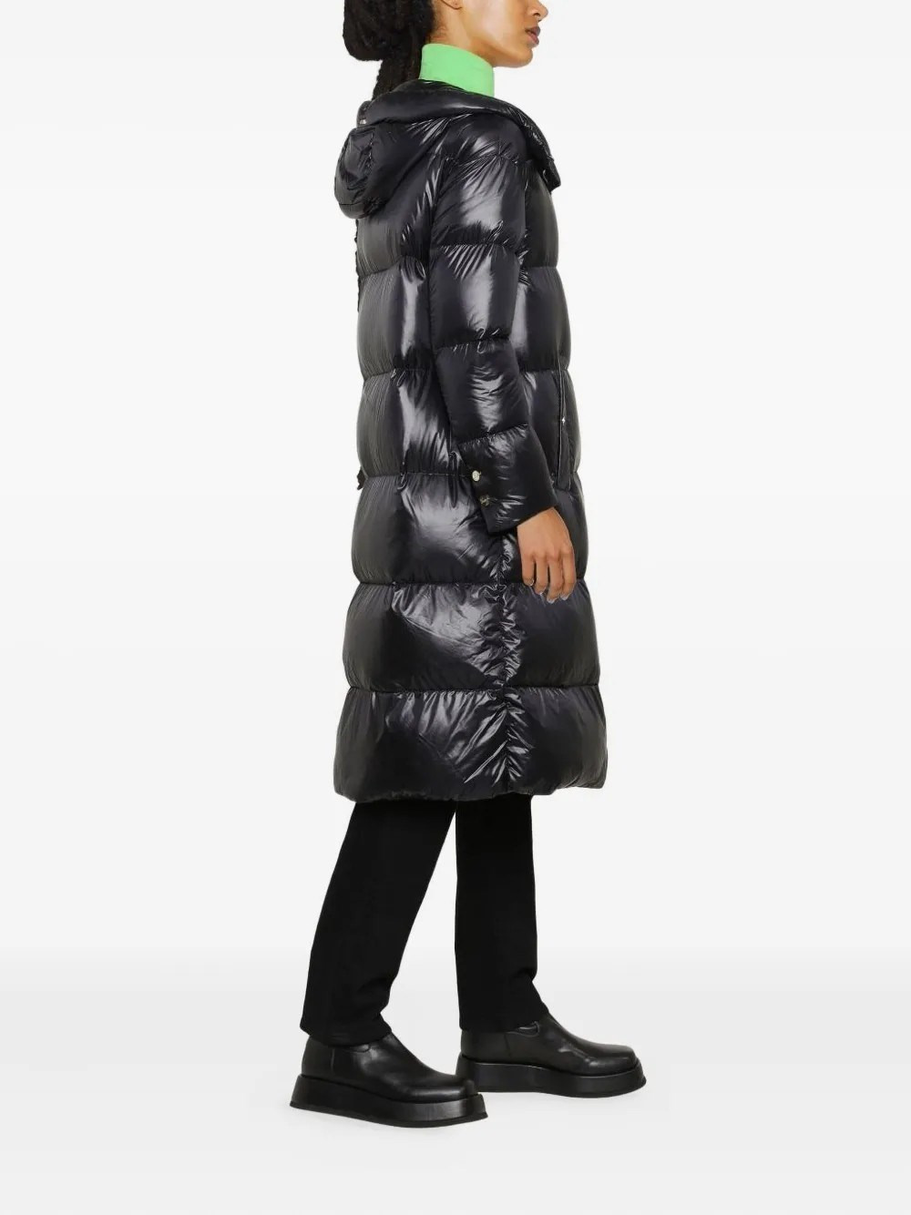 LONG PUFF COAT - 4