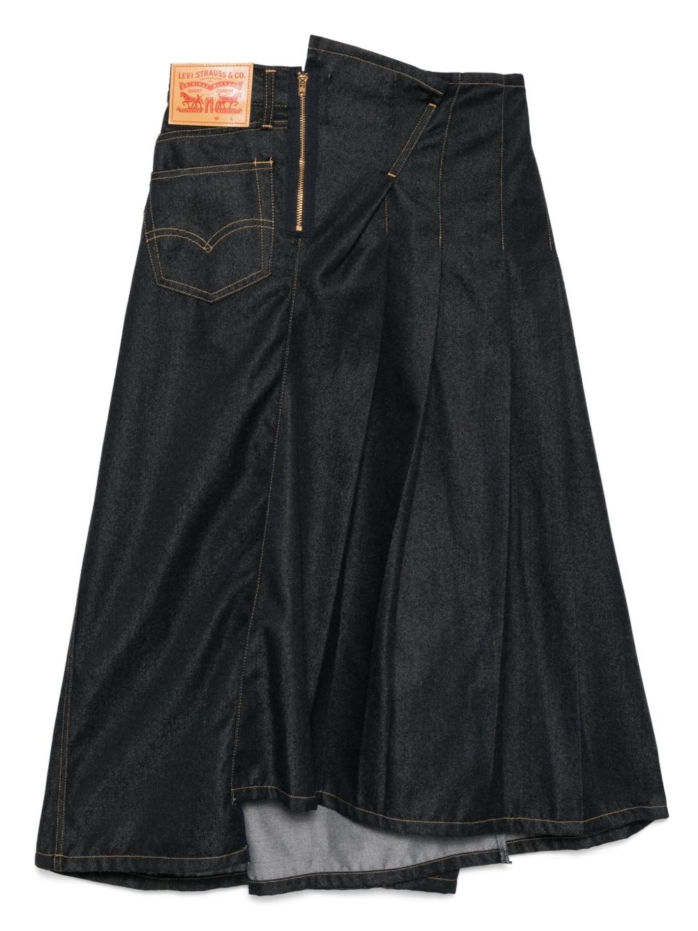 x Levi's denim skirt - 2