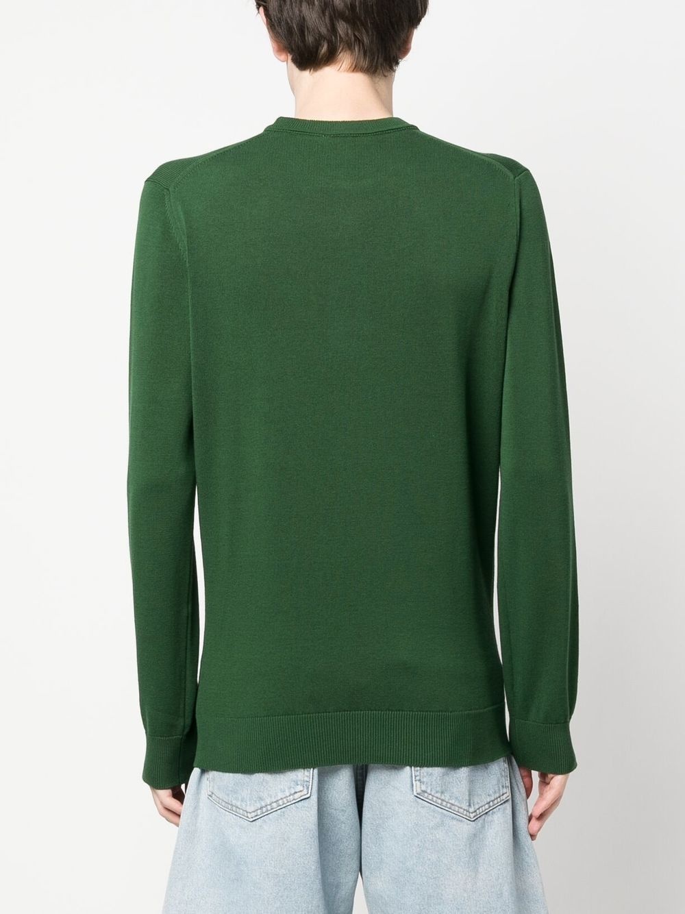 logo-appliqué Knit sweatshirt - 8