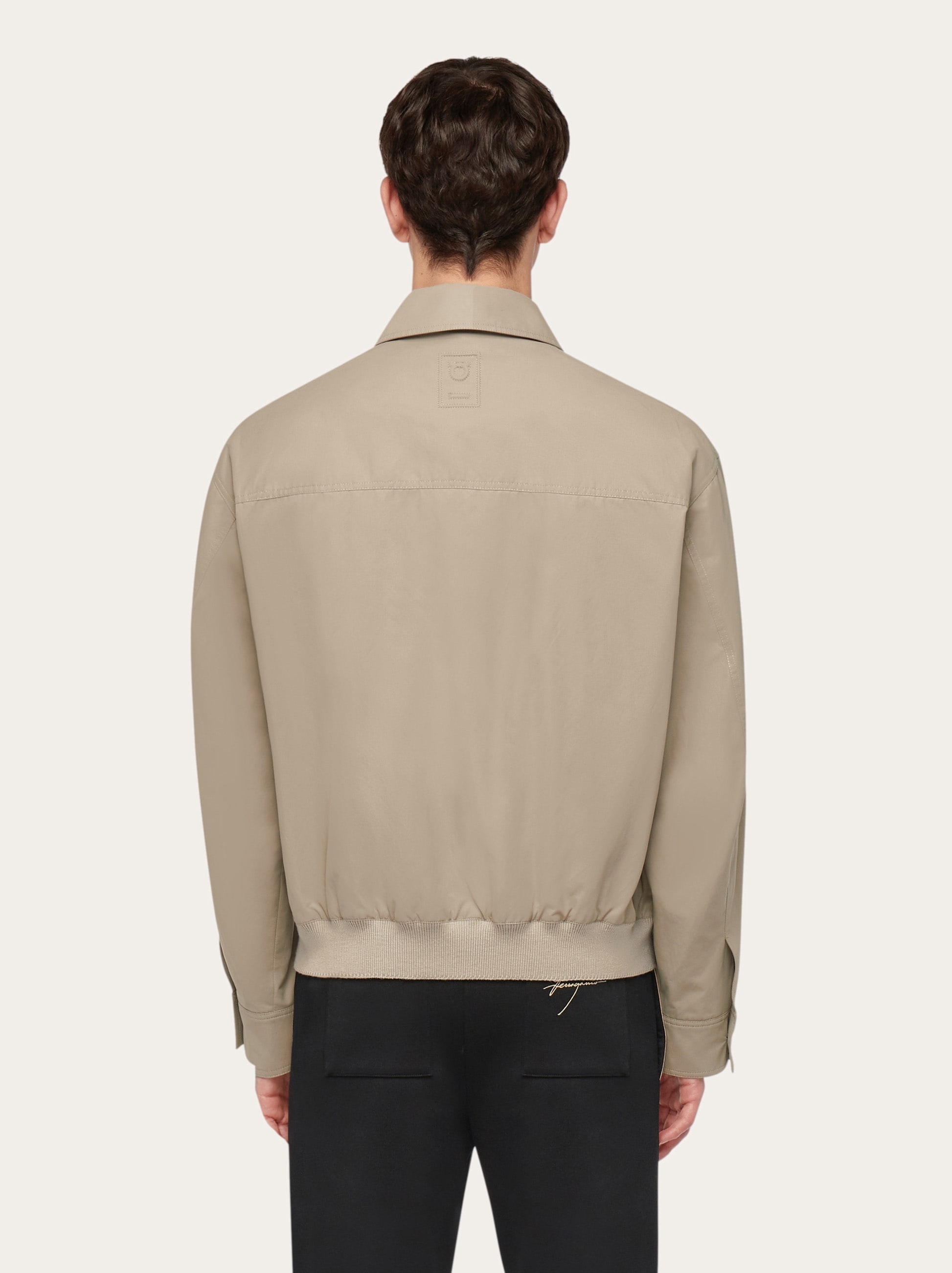 Zip up blouson - 4