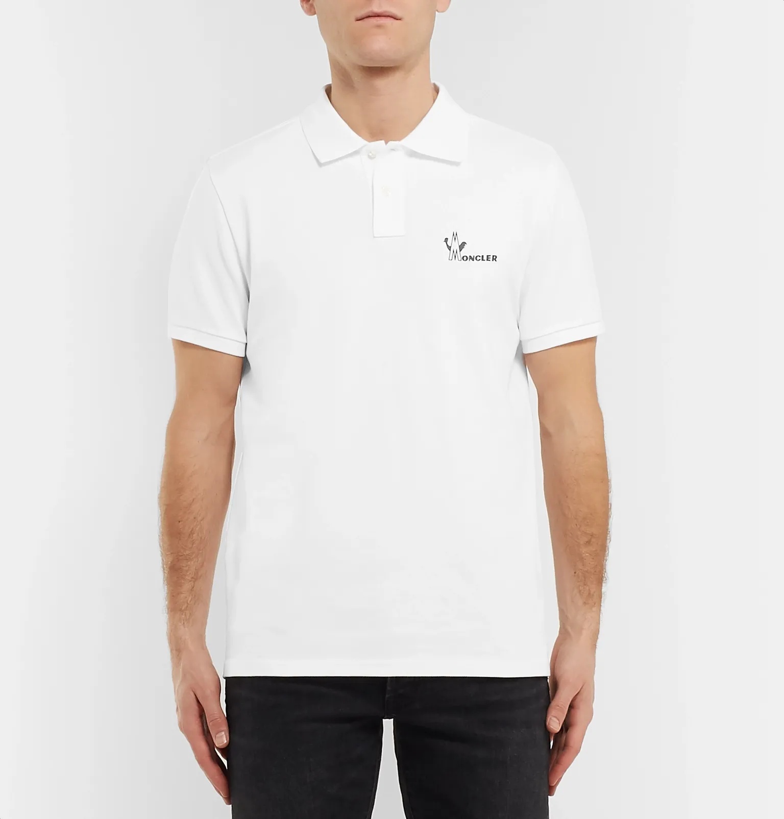 Slim-Fit Cotton-Piqué Polo Shirt - 10