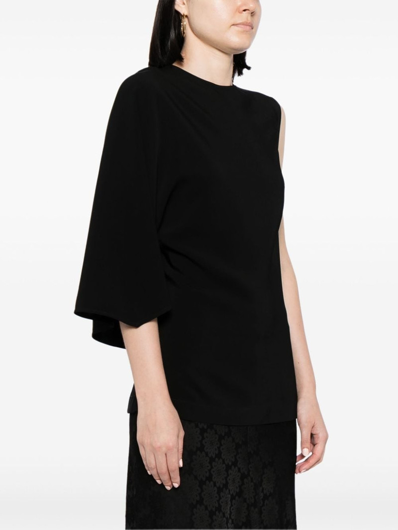 asymmetric one-sleeve top 3