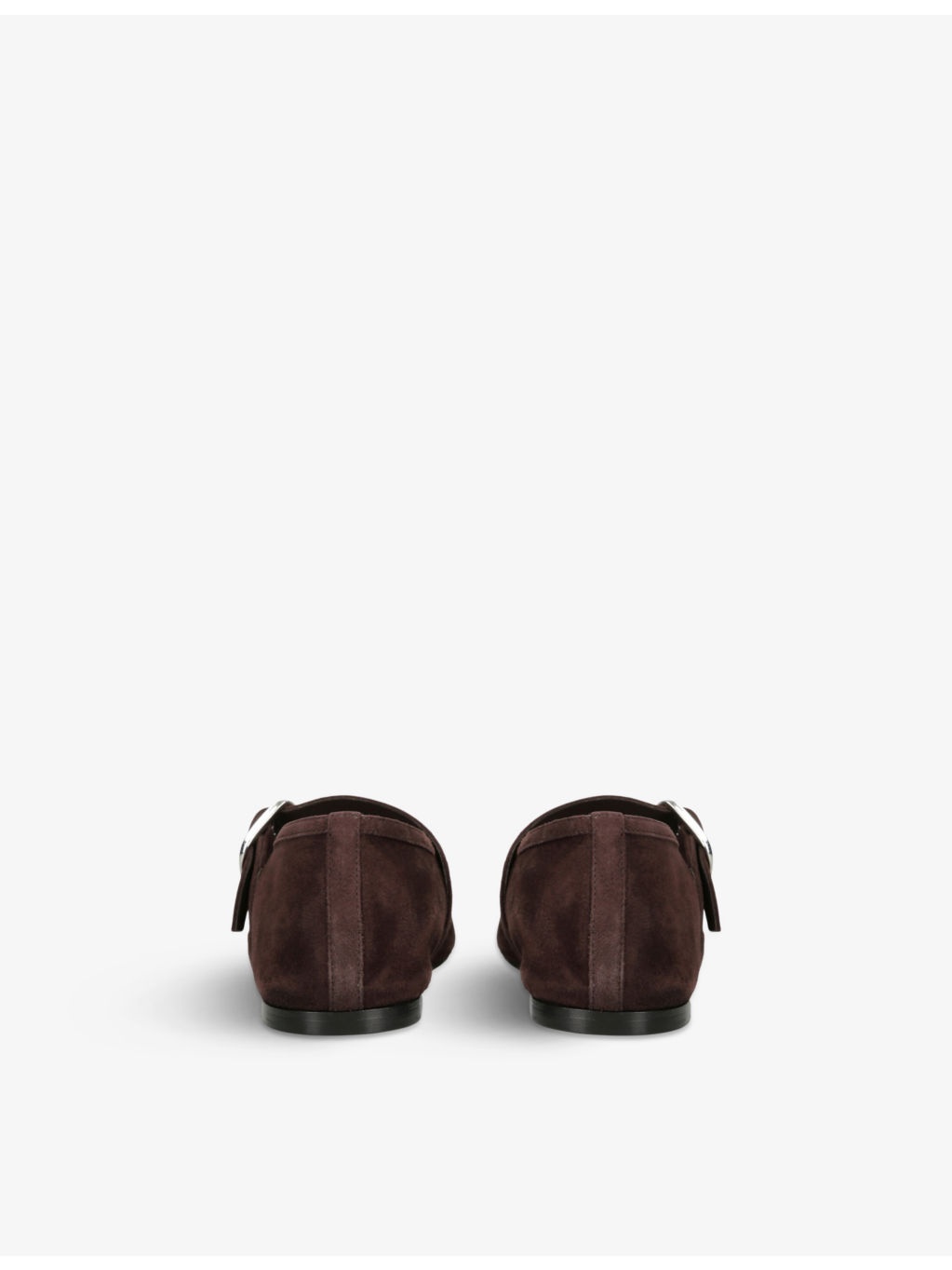 Stella pointed-vamp suede flats - 4