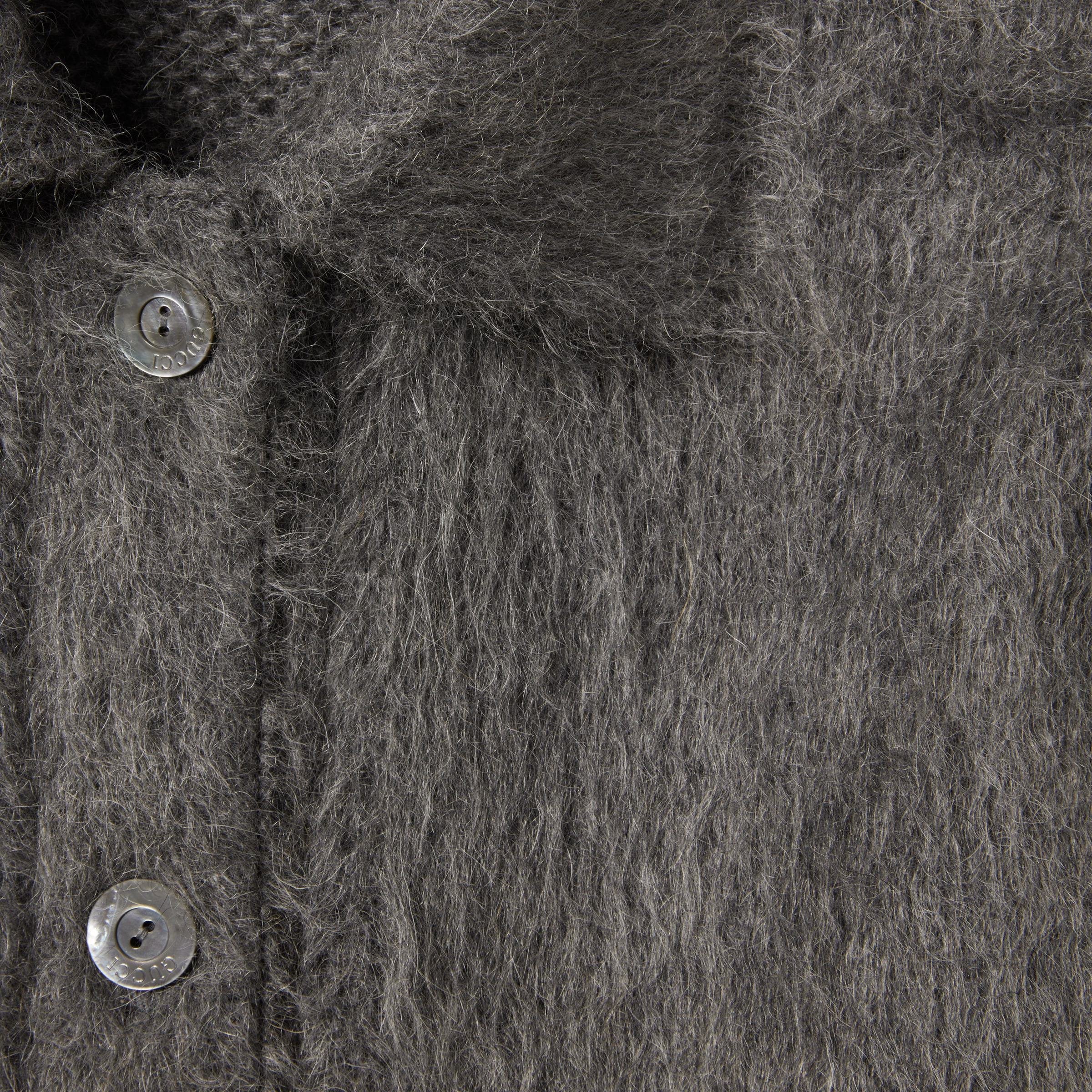 Brushed extra fine mohair cardigan - 6