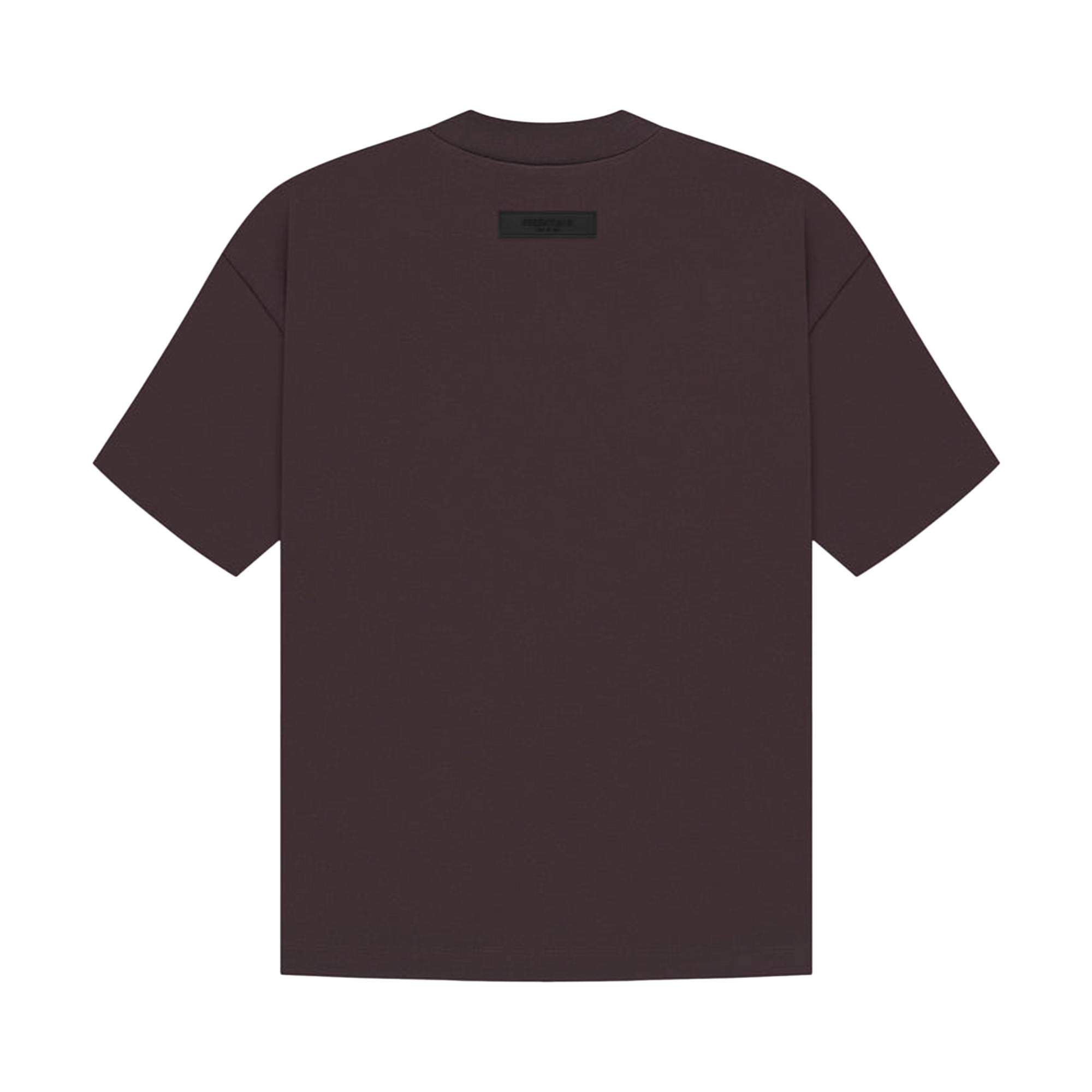 Fear of God Essentials Short-Sleeve Tee 'Plum' - 2
