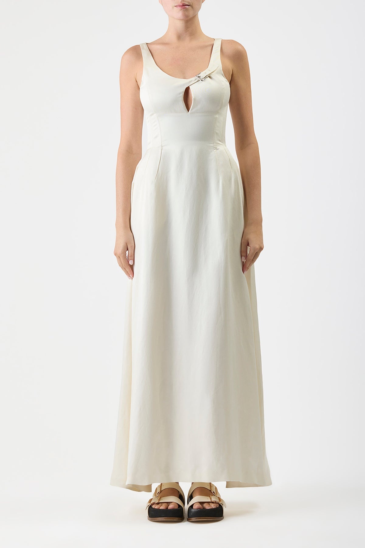 Sven Dress in Silk Linen - 2