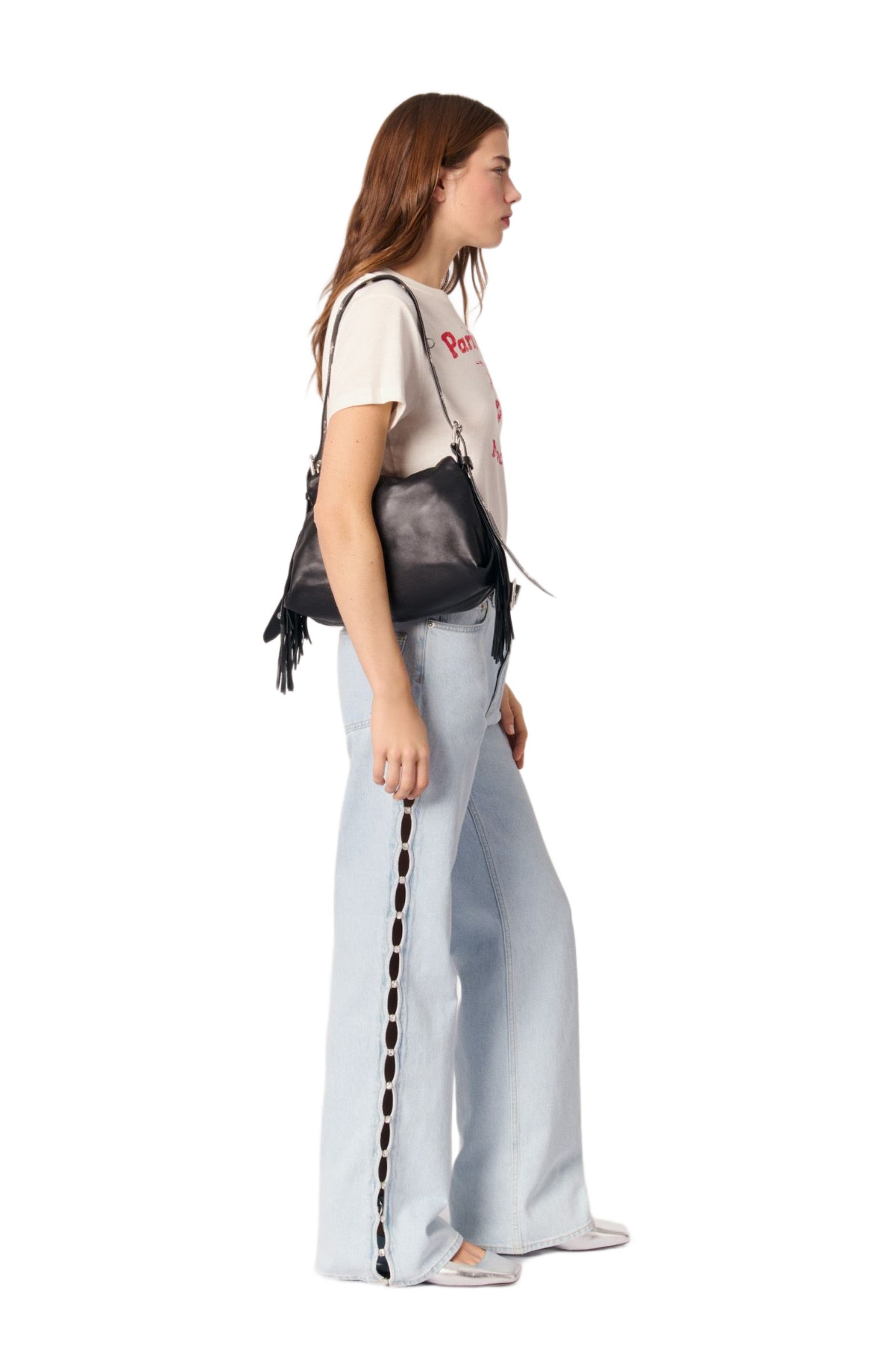maje Paris Milan T-shirt in White at Nordstrom - 4