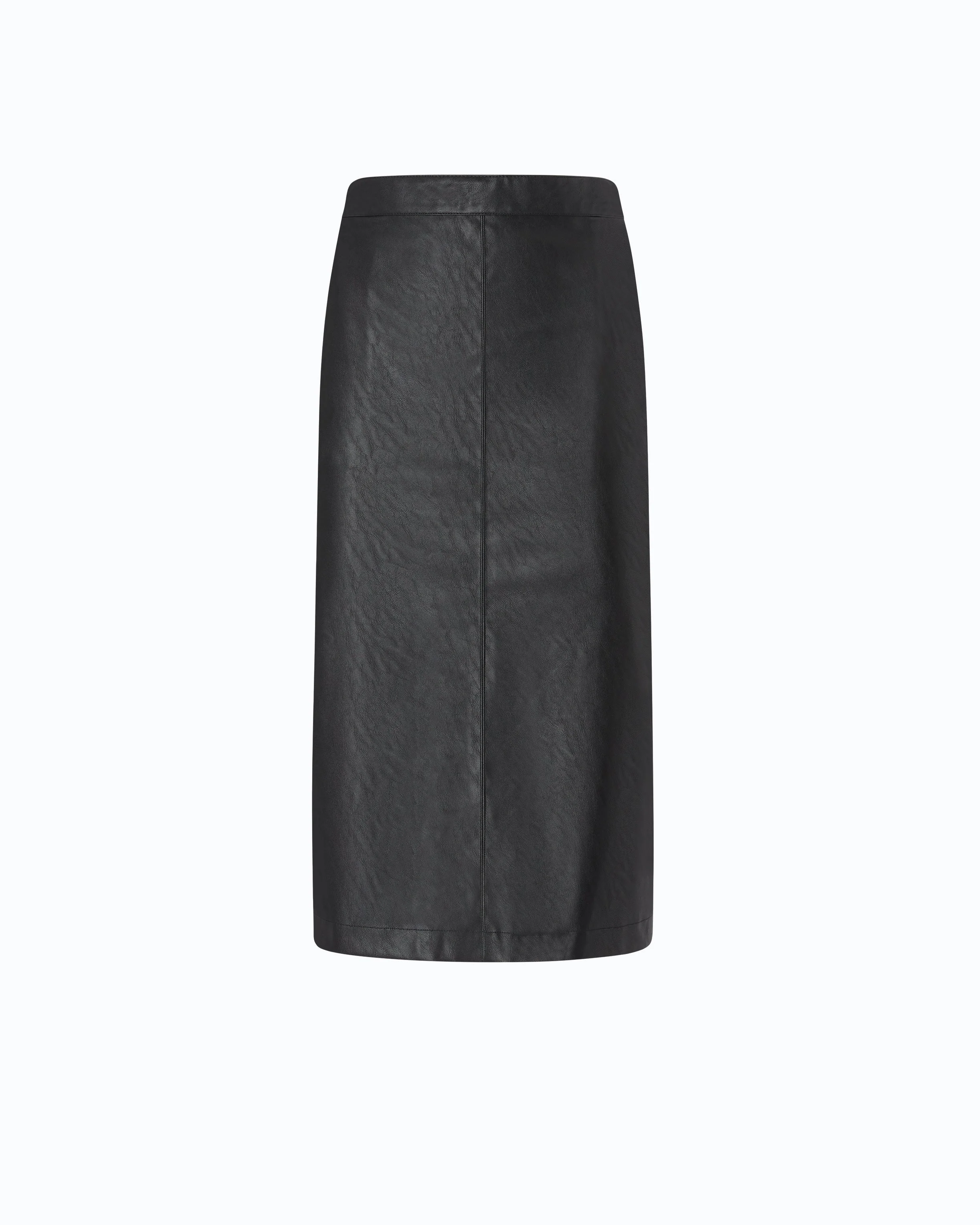 NAPPA LEATHER-EFFECT PENCIL SKIRT - 1